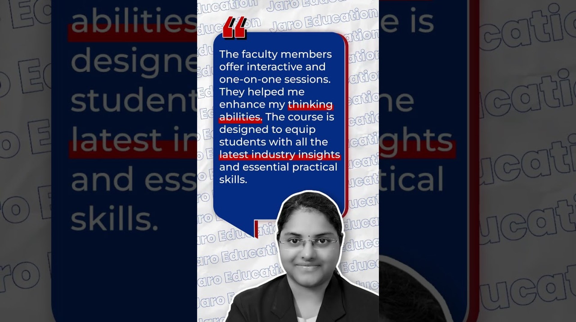 Student Success Story ft. Gayathri Arvapalli Student Success Story ft. Gayathri Arvapalli