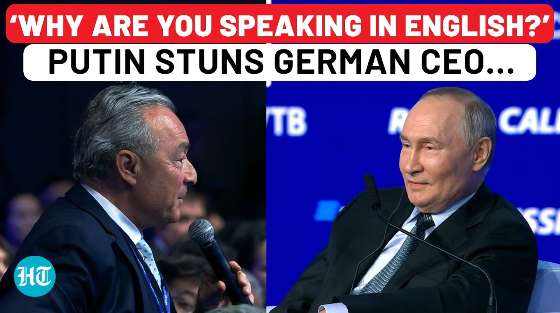 Putin Chastises CEO For Speaking In English, Narrates This Anecdote About His Time In Germany Putin Chastises CEO For Speaking In English, Narrates This Anecdote About His Time In Germany