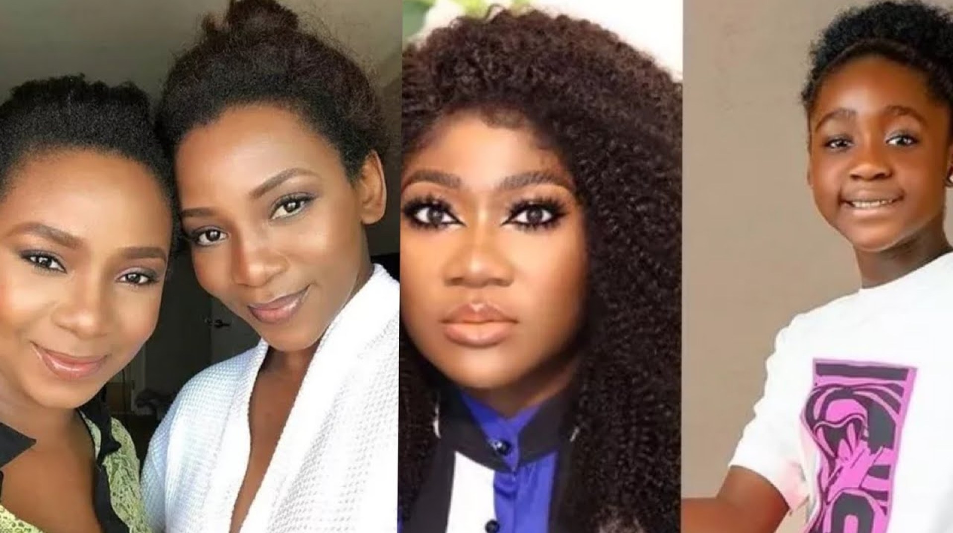 7 NIGERIAN FEMALE CELEBRITIES WITH THEIR LOOK-ALIKE DAUGHTERS 7 NIGERIAN FEMALE CELEBRITIES WITH THEIR LOOK-ALIKE DAUGHTERS