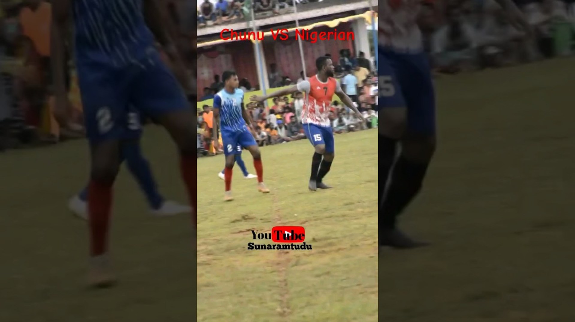 Chunu VS Nigerian player#shorts #allodishafootball Chunu VS Nigerian player#shorts #allodishafootball