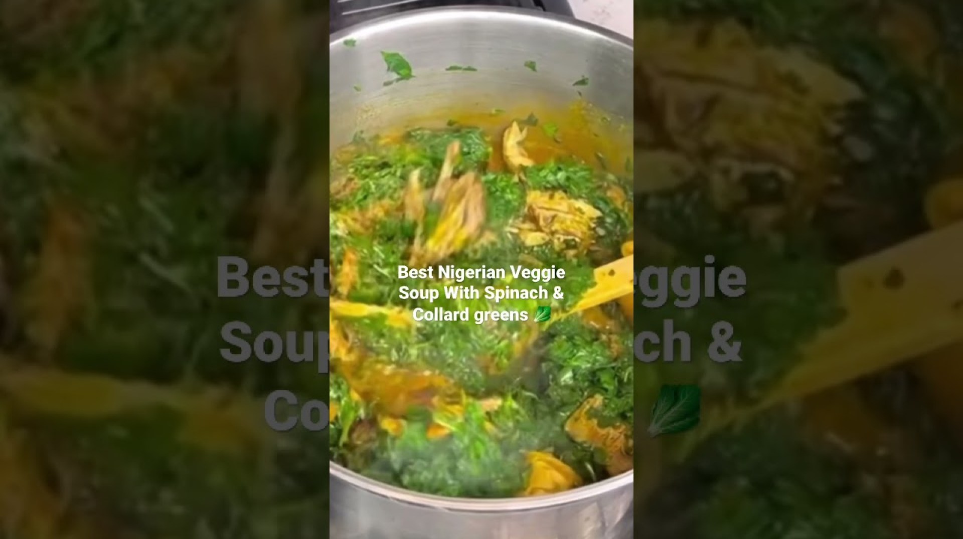 Best Nigerian Vegetable Soup Spinach Collard Green #vegetables #africanlionesstv #soup #cooking Best Nigerian Vegetable Soup Spinach Collard Green #vegetables #africanlionesstv #soup #cooking