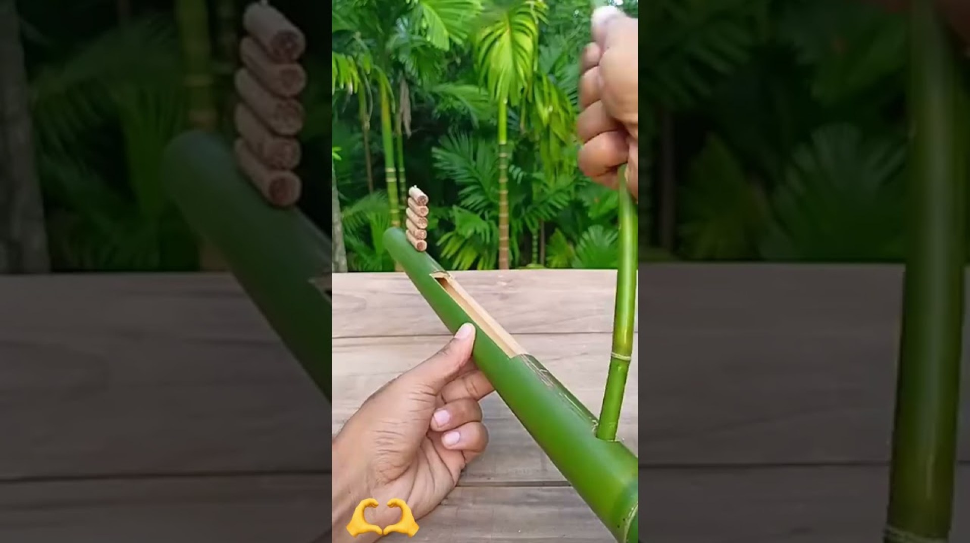 Amazing slingshots From Bamboo || Don't try it at home (p1) Amazing slingshots From Bamboo || Don't try it at home (p1)