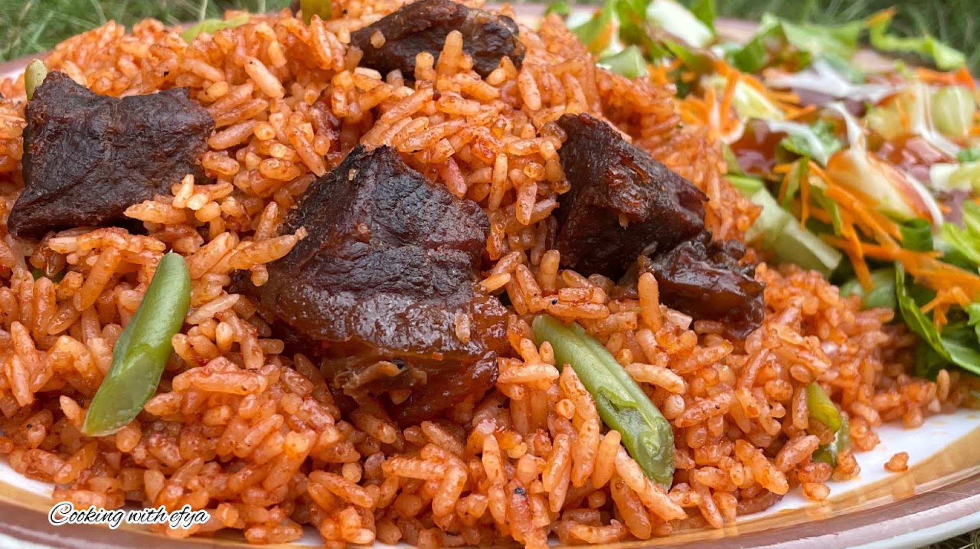 THIS BEEF GHANA JOLLOF RECIPE TASTE AMAZING | COOKING WEST AFRICAN GHANAIAN JOLLOF RICE RECIPE THIS BEEF GHANA JOLLOF RECIPE TASTE AMAZING | COOKING WEST AFRICAN GHANAIAN JOLLOF RICE RECIPE