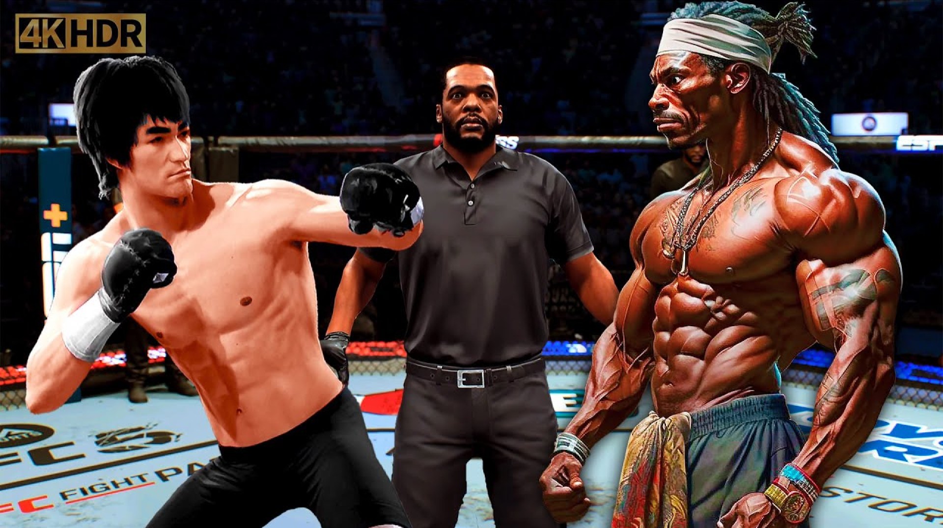 TRUE Bruce Lee vs. Big Snoop Muscle | EA Sports UFC 5 TRUE Bruce Lee vs. Big Snoop Muscle | EA Sports UFC 5