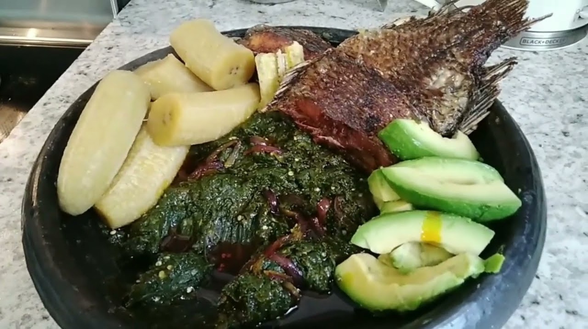 From garden to table Ghana traditional food kontomire. From garden to table Ghana traditional food kontomire.