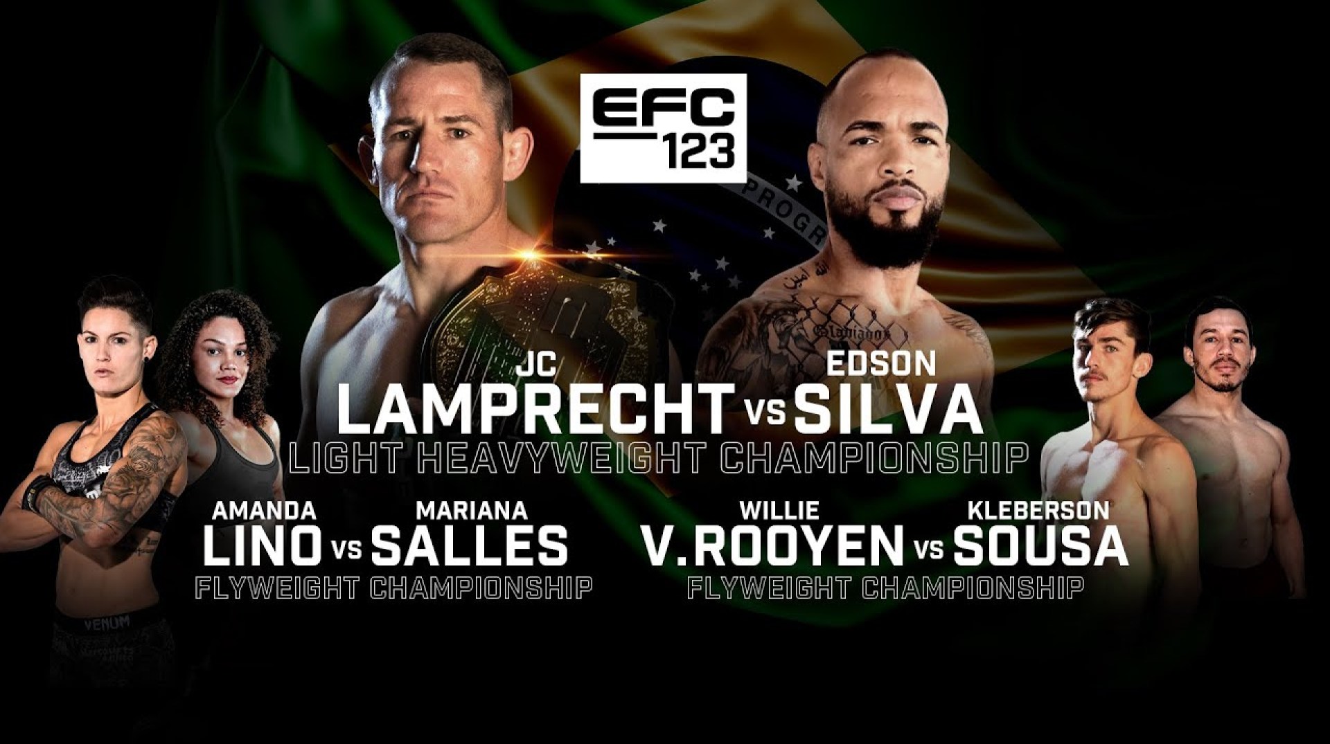 EFC 123: Lamprecht VS Silva! EFC 123: Lamprecht VS Silva!