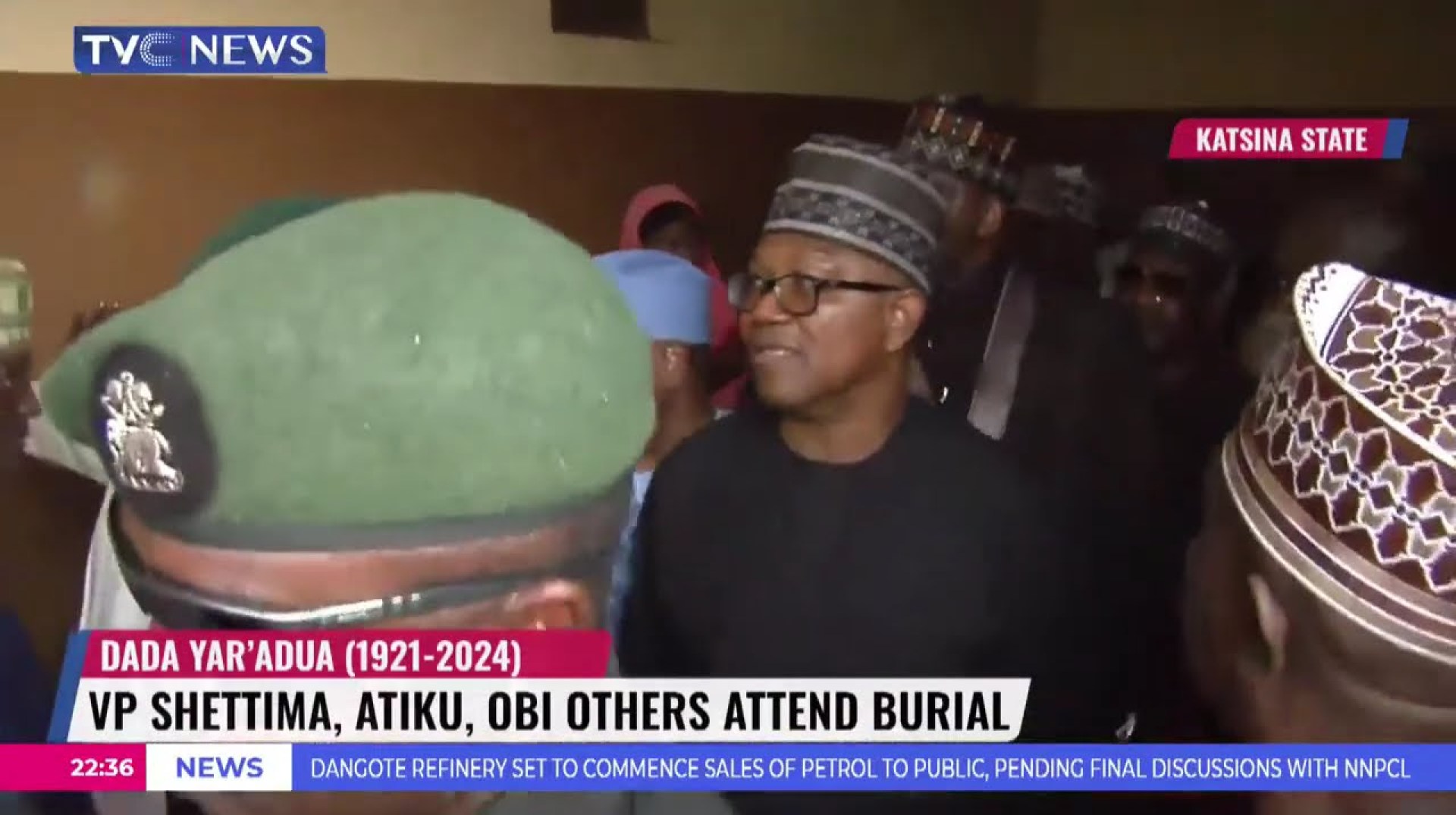Mother Of Former President Yar'adua Buried In Katsina State Mother Of Former President Yar'adua Buried In Katsina State