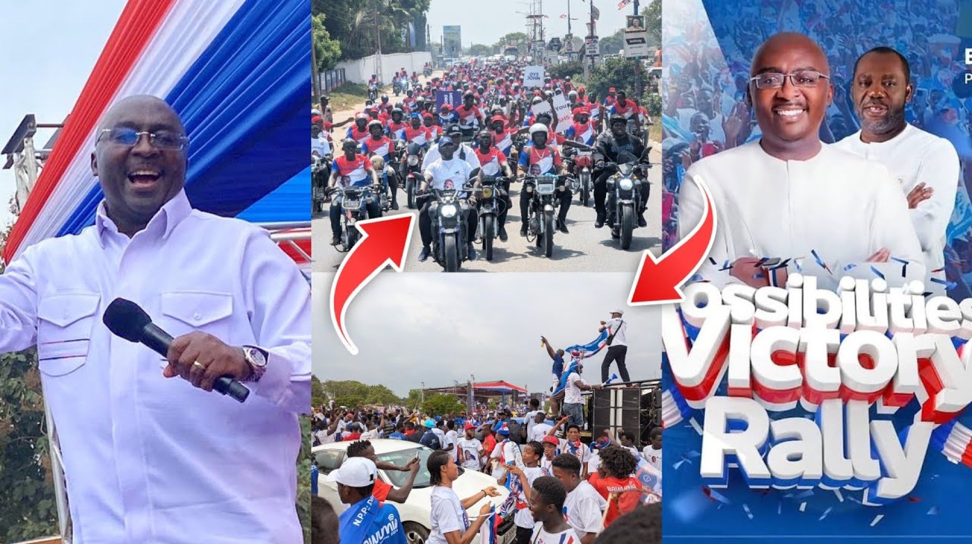 Dr Bawumia Pull 10,000 MASSIVE Okada Riders TO ST0rm & Campaign AT FINAL VICTORY RALLY to Win Dec 7 Dr Bawumia Pull 10,000 MASSIVE Okada Riders TO ST0rm & Campaign AT FINAL VICTORY RALLY to Win Dec 7