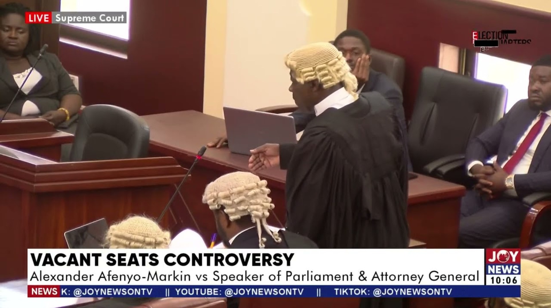 Vacant Seats Controversy: Supreme Court hears Speaker's application to vacate its ruling Vacant Seats Controversy: Supreme Court hears Speaker's application to vacate its ruling