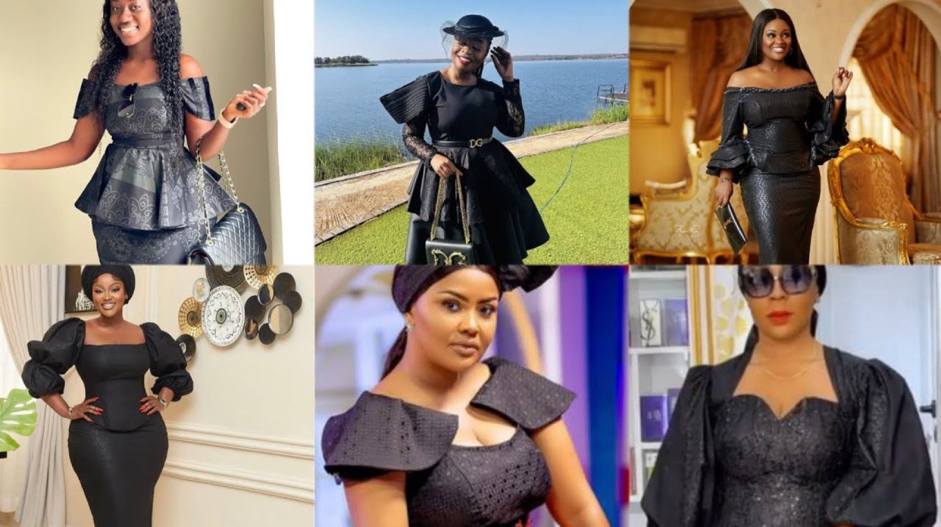 Latest and Stunning Black/Funeral Outfit Styles|| Women Fashion||African Fashion . Latest and Stunning Black/Funeral Outfit Styles|| Women Fashion||African Fashion .