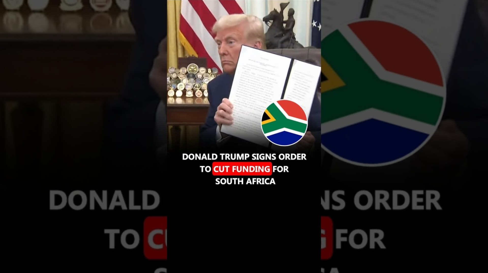 Trump stop Funding to South Africa #southafrica #trump #funding #president #usa #news #shorts Trump stop Funding to South Africa #southafrica #trump #funding #president #usa #news #shorts