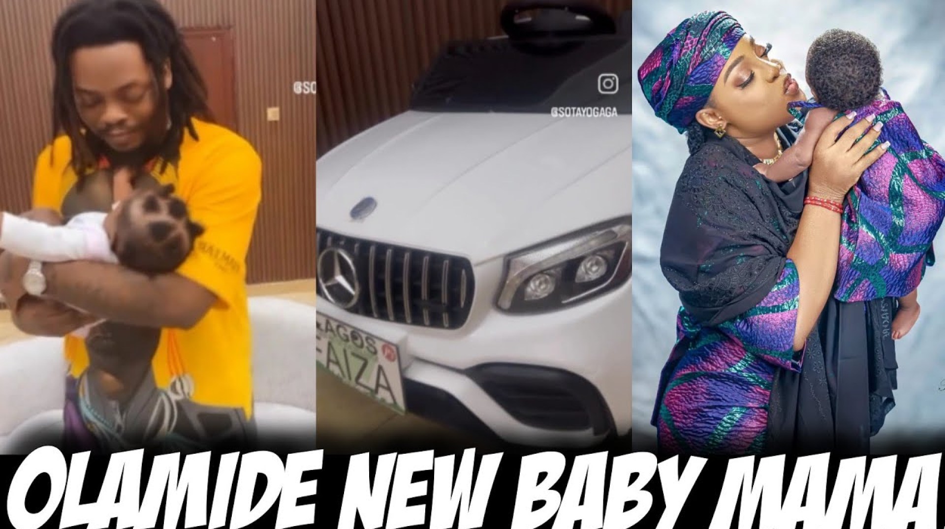 Nollywood in SHOCK As Singer Olamide Baddo Surprises Nollywood Actress SotayoGaga Daughter with Car Nollywood in SHOCK As Singer Olamide Baddo Surprises Nollywood Actress SotayoGaga Daughter with Car
