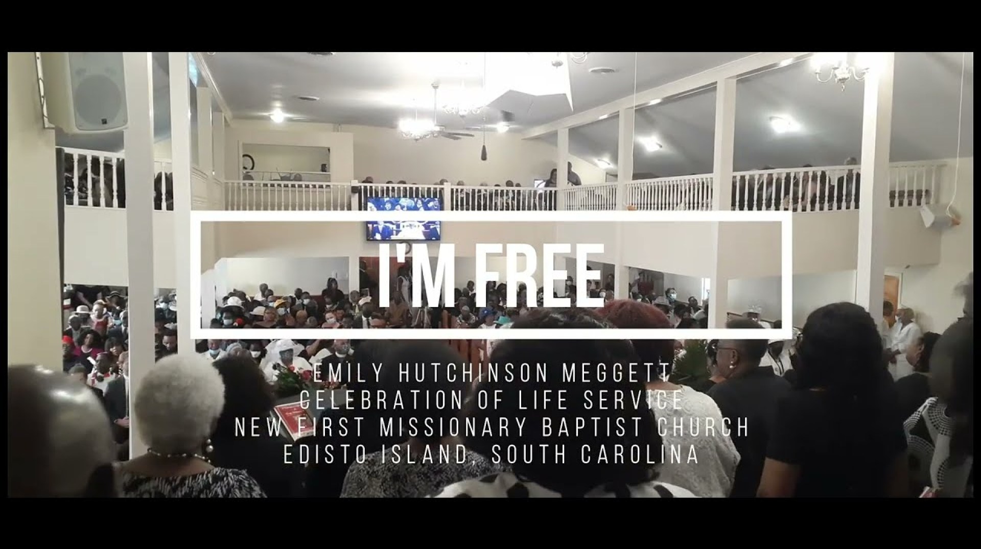 Im Free – #GullahGeechee matriarch Emily Hutchinson Meggett – Celebration of Life #funeral Im Free – #GullahGeechee matriarch Emily Hutchinson Meggett – Celebration of Life #funeral