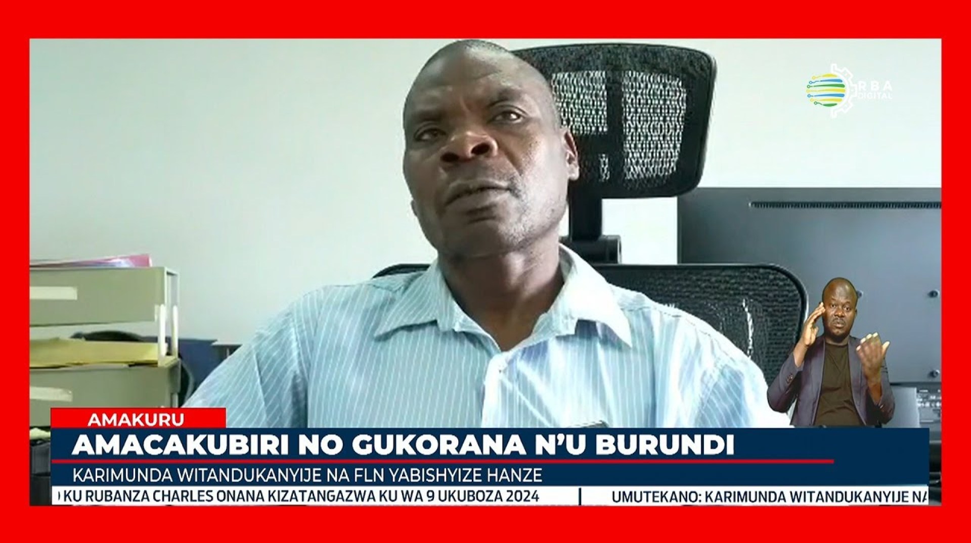 Karimunda witandukanyije na FLN yabishyize hanze | Iby’amacakubiri no gukorana n’u Burundi Karimunda witandukanyije na FLN yabishyize hanze | Iby’amacakubiri no gukorana n’u Burundi