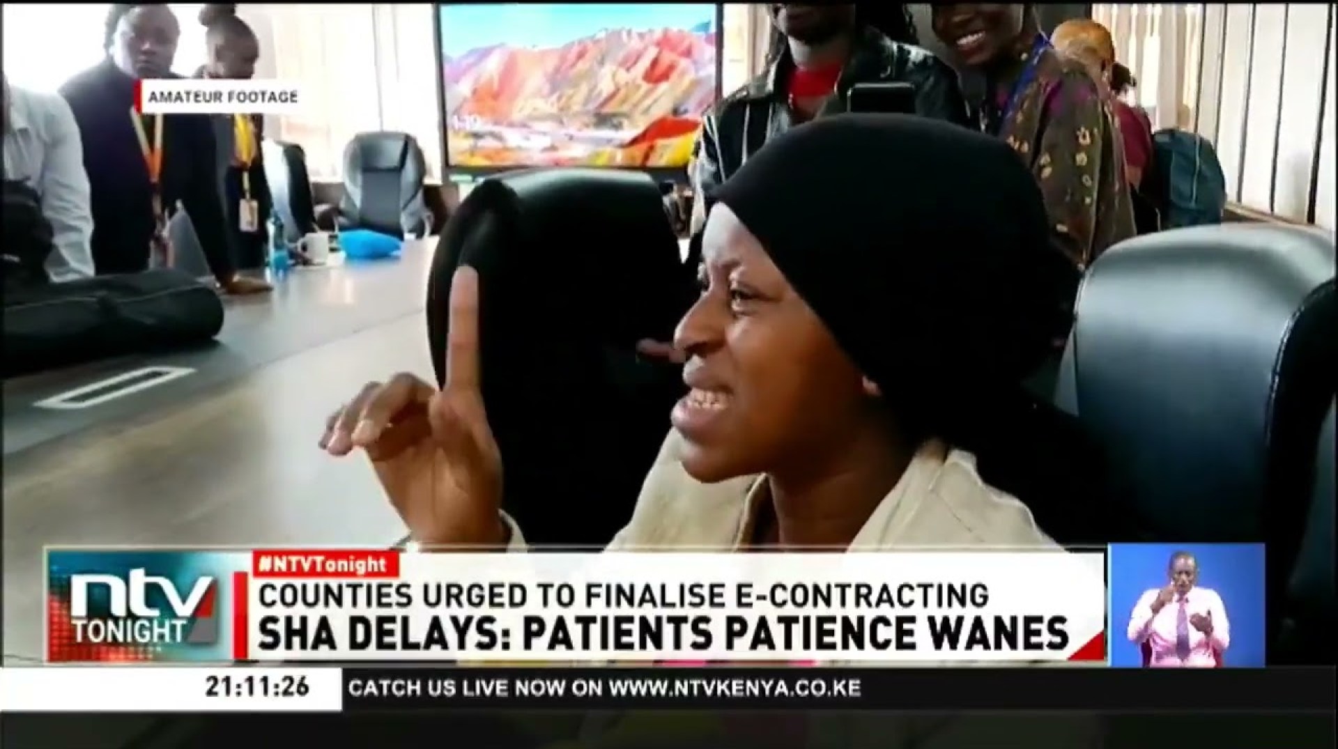 Irate patients storm Afya House demanding answers on SHA system delays at KNH Irate patients storm Afya House demanding answers on SHA system delays at KNH