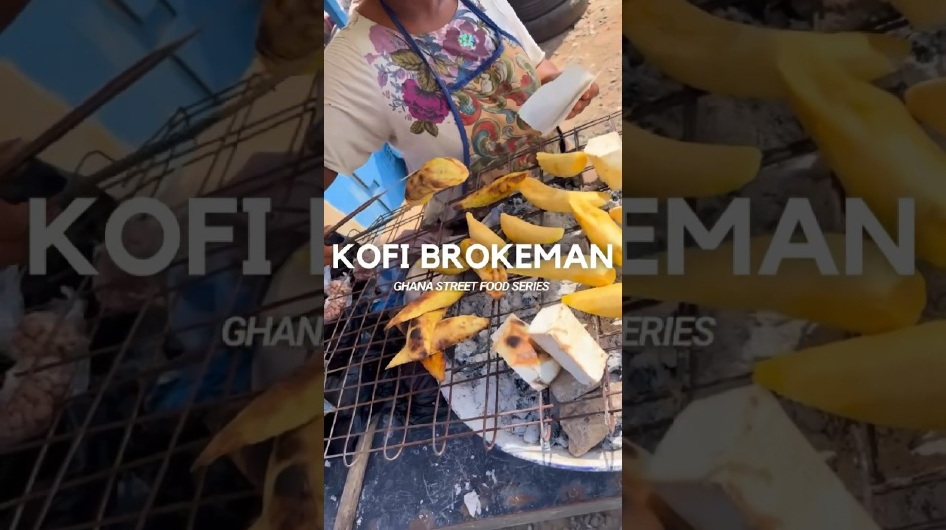 Ghana Street Food Series: Kofi Brokeman #ghanatravel #streetfood Ghana Street Food Series: Kofi Brokeman #ghanatravel #streetfood