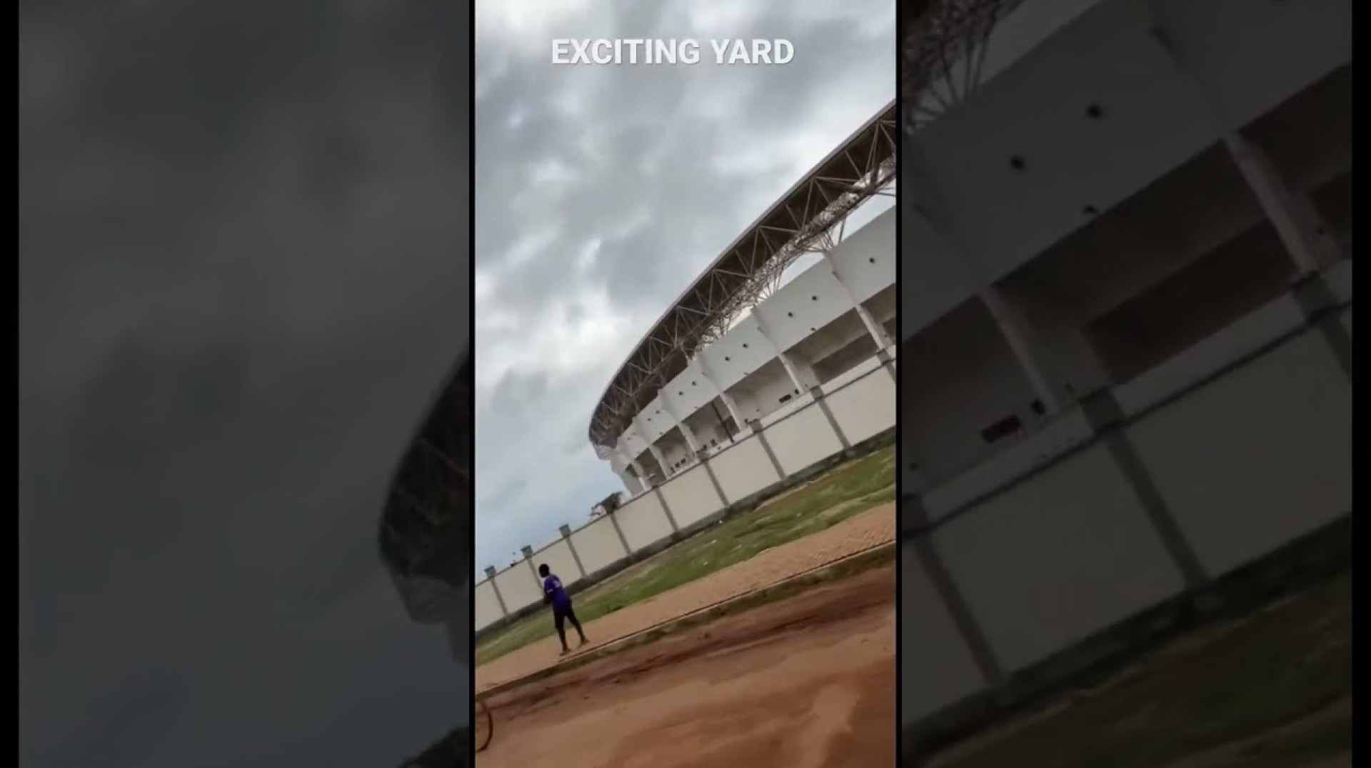 Invading Tamale Stadium in Ghana-Africa #shorts Invading Tamale Stadium in Ghana-Africa #shorts