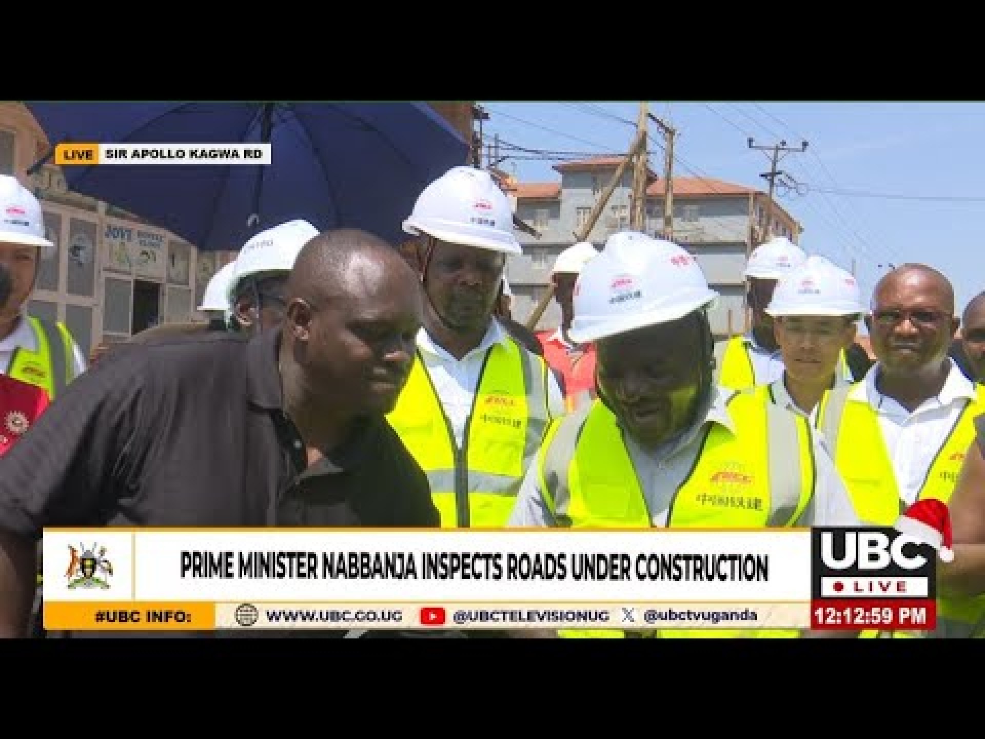 LIVE: PRIME MINISTER ROBINAH NABBANJA INSPECTS ROADS UNDER CONSTRUCTION | DECEMBER 18, 2024 LIVE: PRIME MINISTER ROBINAH NABBANJA INSPECTS ROADS UNDER CONSTRUCTION | DECEMBER 18, 2024