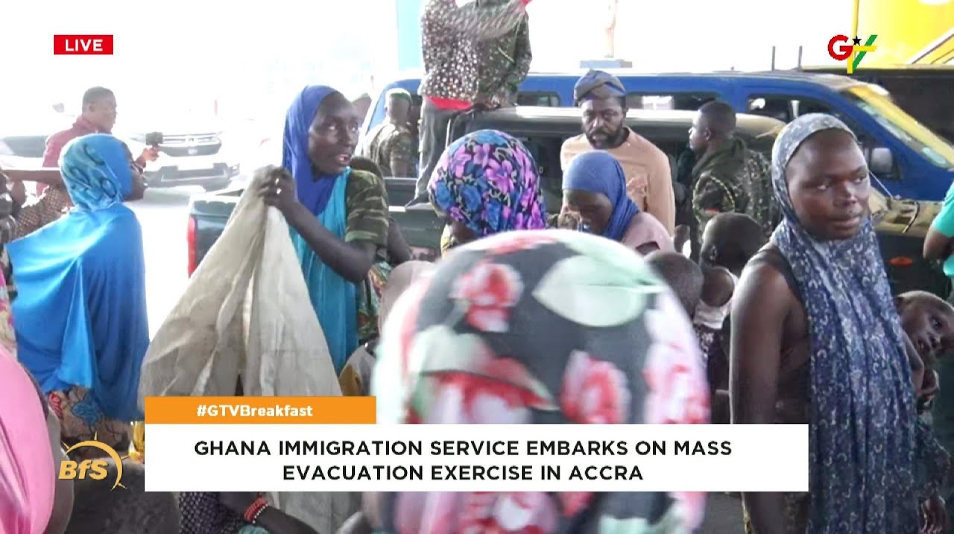 Ghana Immigration Service Embarks On Mass Evacuation Exercise In Accra || 16th May 2025 Ghana Immigration Service Embarks On Mass Evacuation Exercise In Accra || 16th May 2025