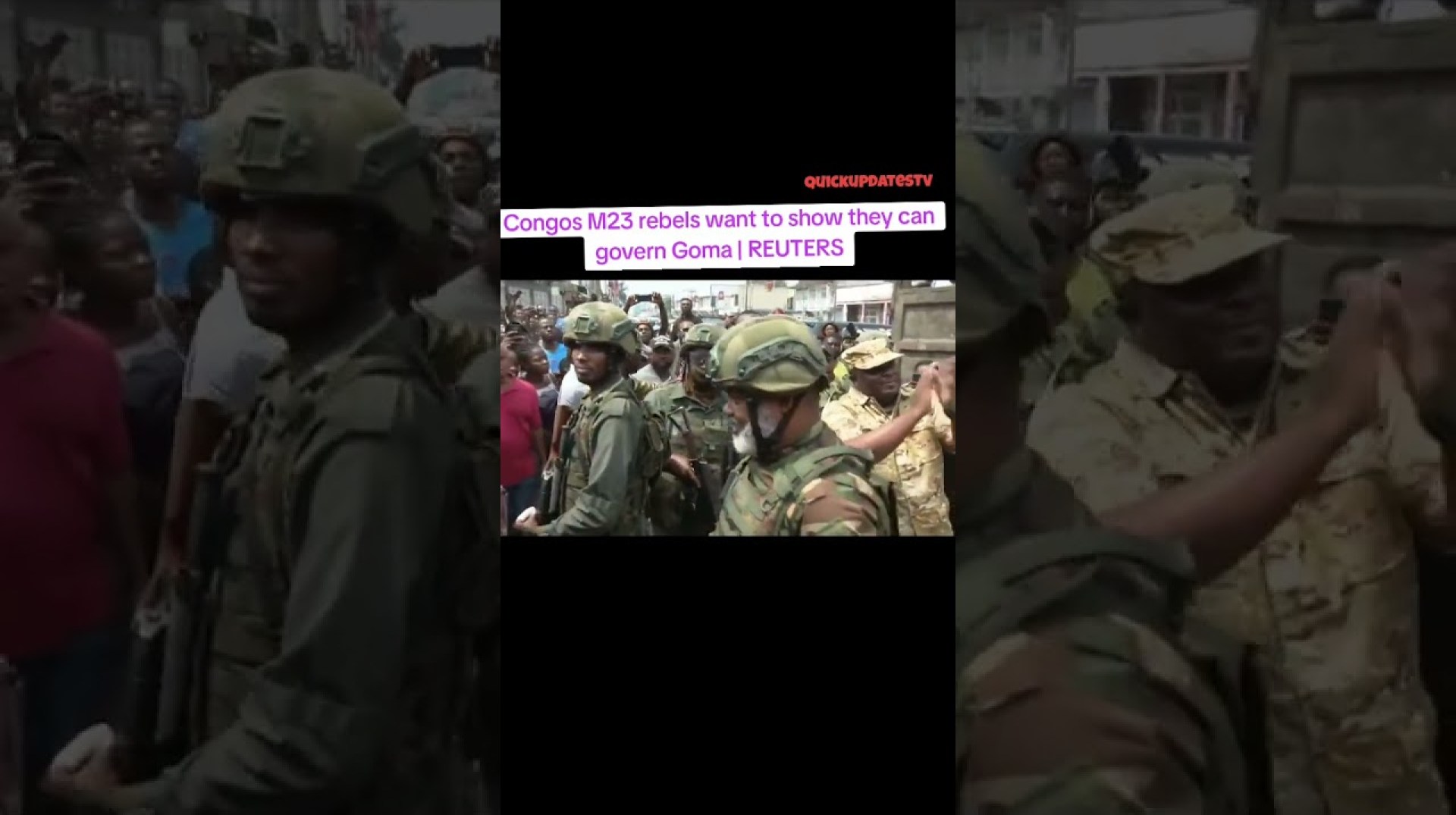 Congos M23 rebels want to show they can govern Goma #Goma_in_DRC #M23_rebels #Africa Congos M23 rebels want to show they can govern Goma #Goma_in_DRC #M23_rebels #Africa