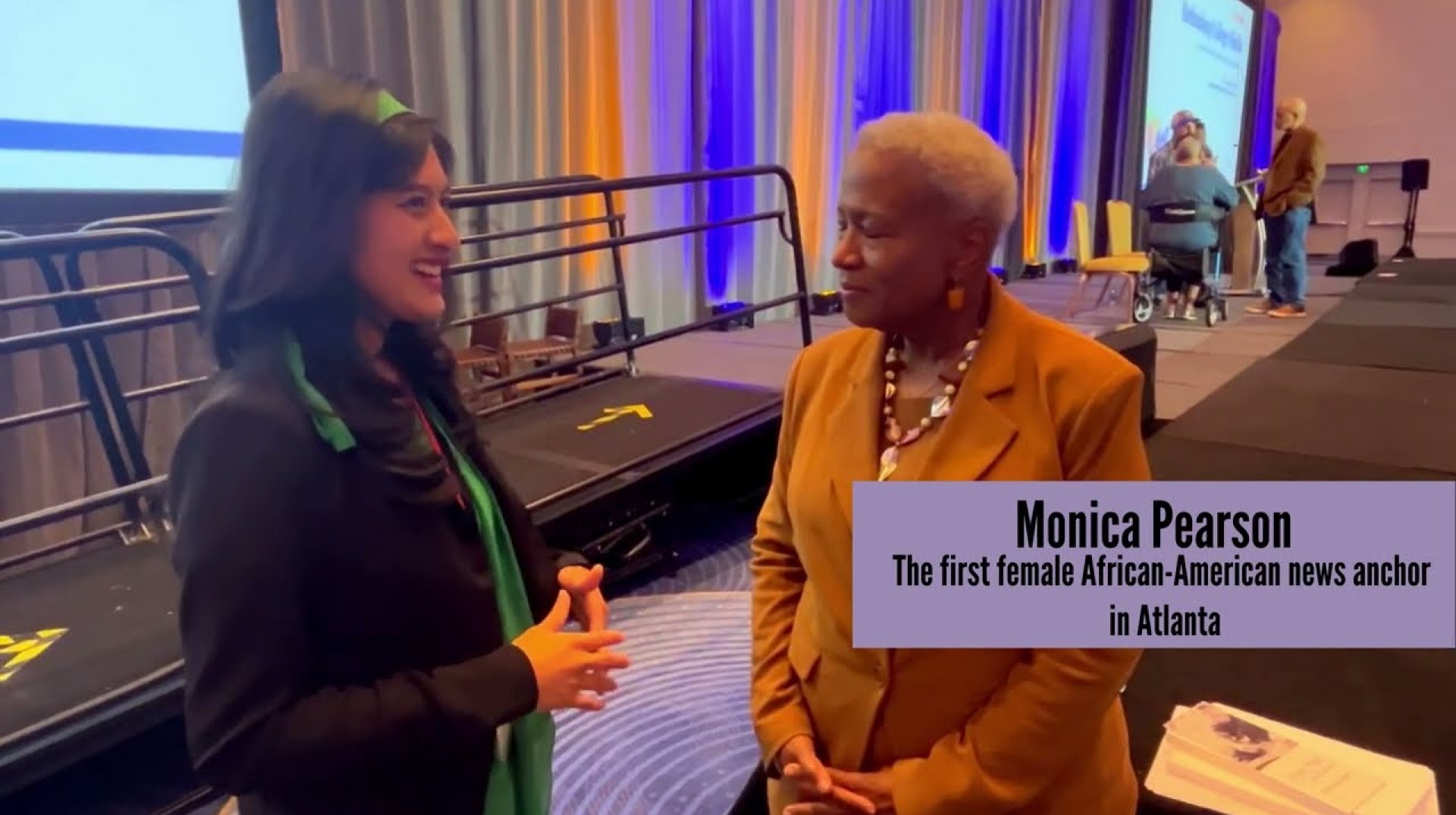 The First African-American News Anchor in Atlanta – Monica Pearson The First African-American News Anchor in Atlanta – Monica Pearson