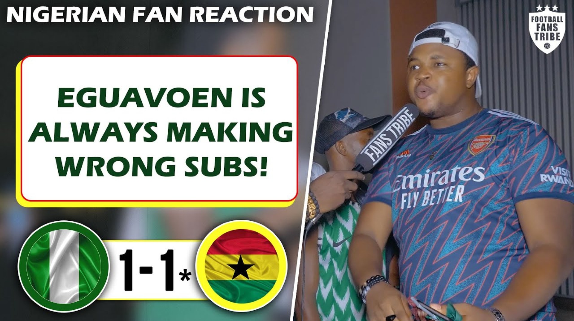 NIGERIA 1-1 * GHANA – ( Bumbox NIGERIAN FAN REACTION) – WORLD CUP QUALIFIER 2022 HIGHLIGHTS NIGERIA 1-1 * GHANA – ( Bumbox NIGERIAN FAN REACTION) – WORLD CUP QUALIFIER 2022 HIGHLIGHTS