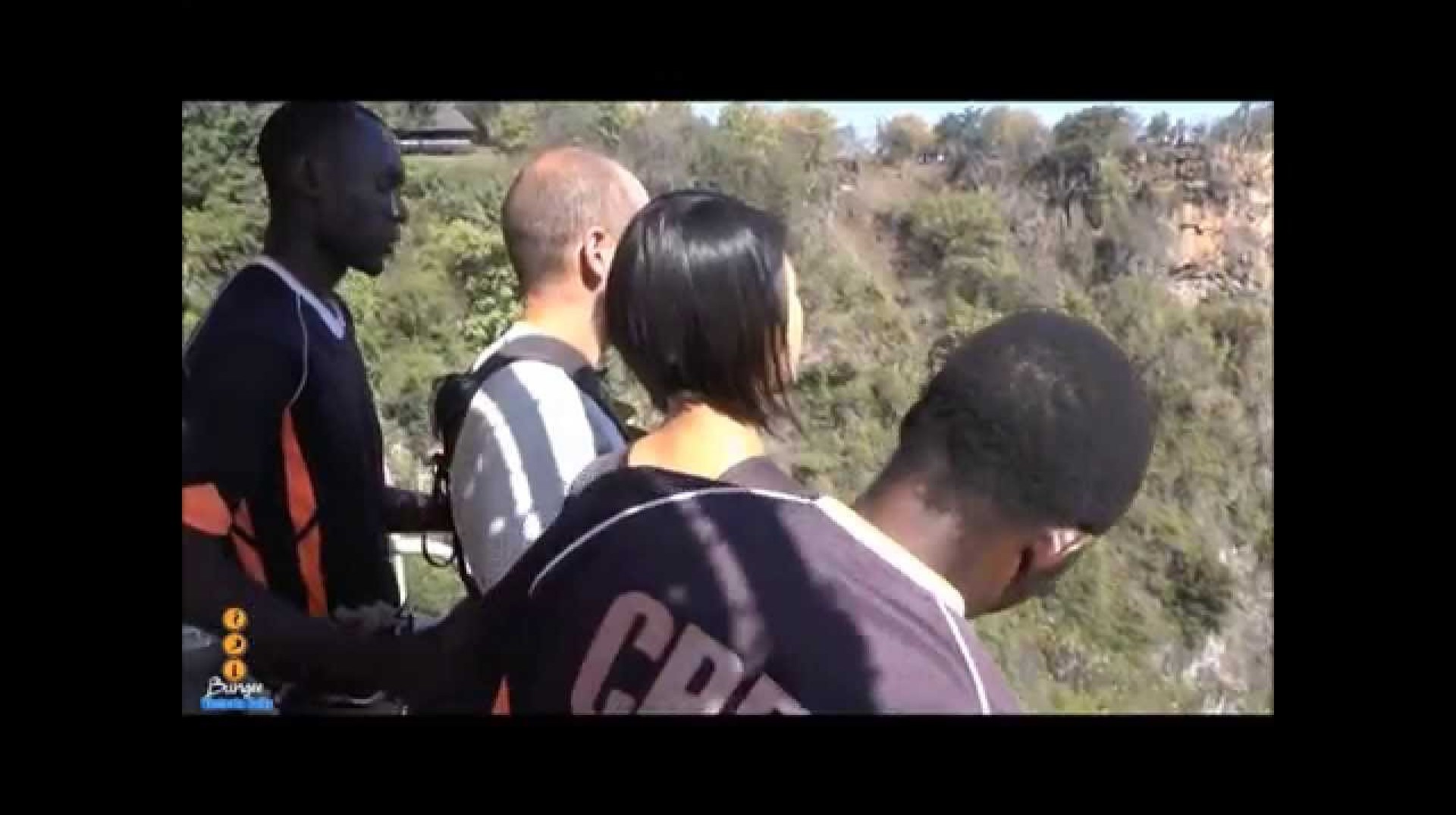 Ci Ci & Carlos- Bridge Swing in Zimbabwe/Zambia Ci Ci & Carlos- Bridge Swing in Zimbabwe/Zambia