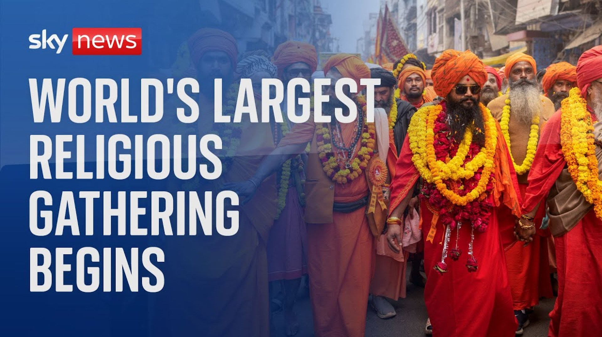 India hosts Maha Kumbh mela – the world's largest religious gathering India hosts Maha Kumbh mela – the world's largest religious gathering