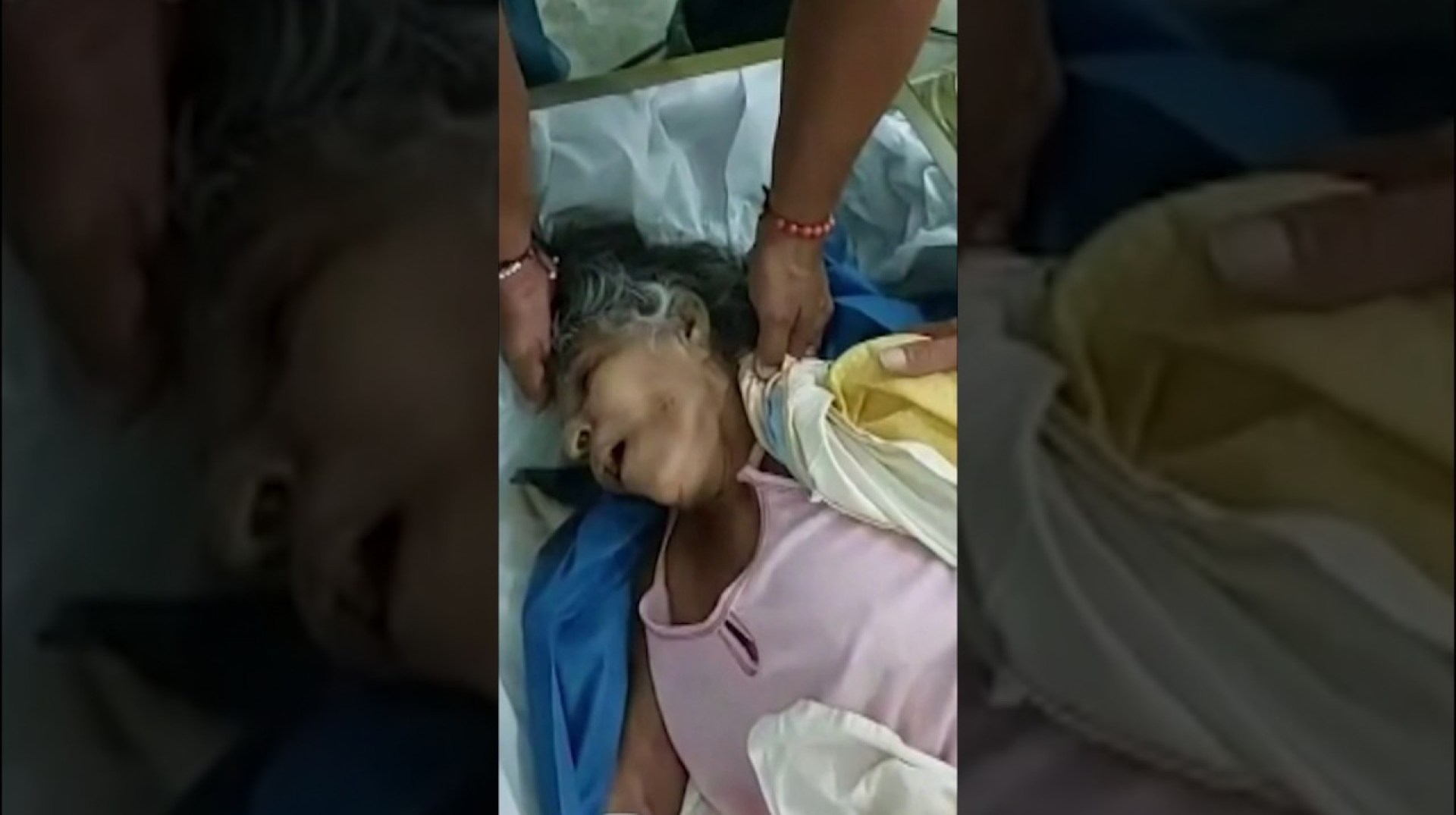 Woman wakes up in the coffin at her funeral #shorts Woman wakes up in the coffin at her funeral #shorts