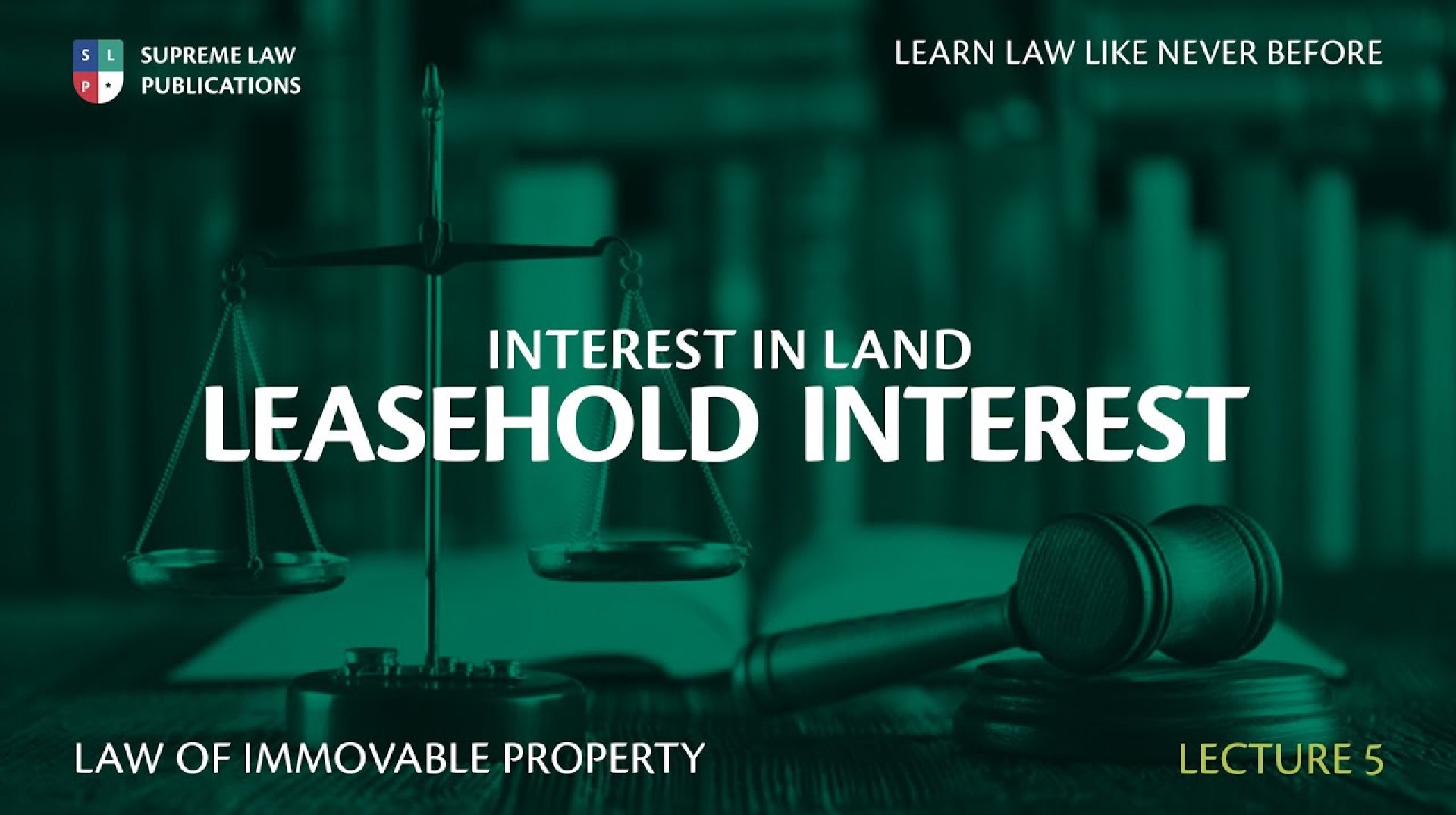 Land Law in Ghana – LEASEHOLD INTEREST Land Law in Ghana – LEASEHOLD INTEREST