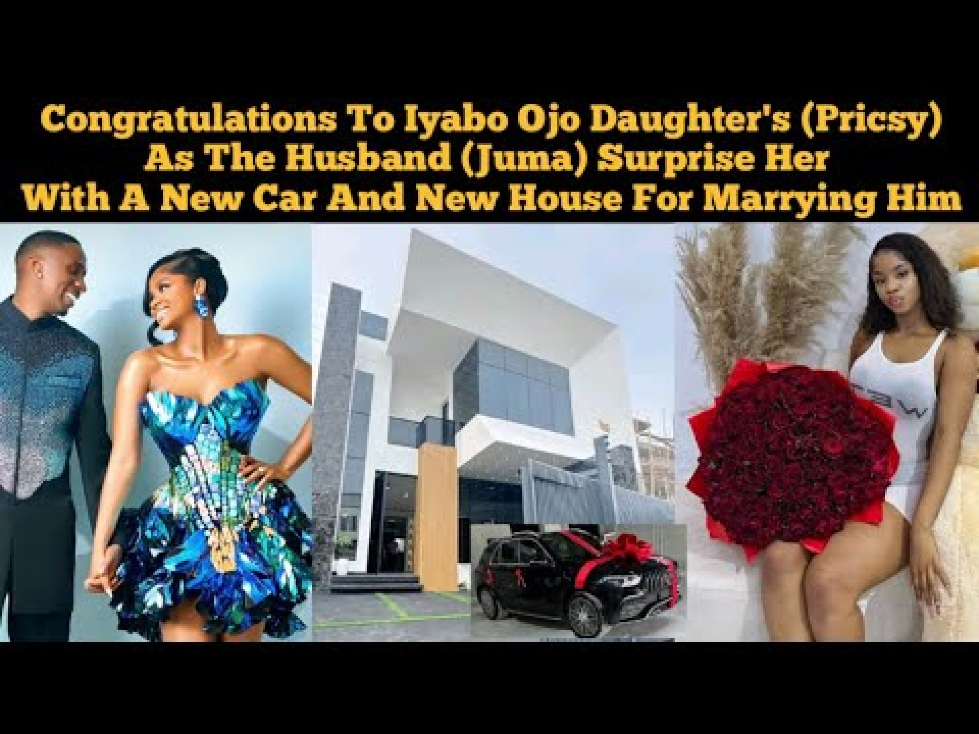 Juma Gift Priscy A New House And A Car For Accepting To Marry Him #juma #iyabo #priscy #marriage Juma Gift Priscy A New House And A Car For Accepting To Marry Him #juma #iyabo #priscy #marriage