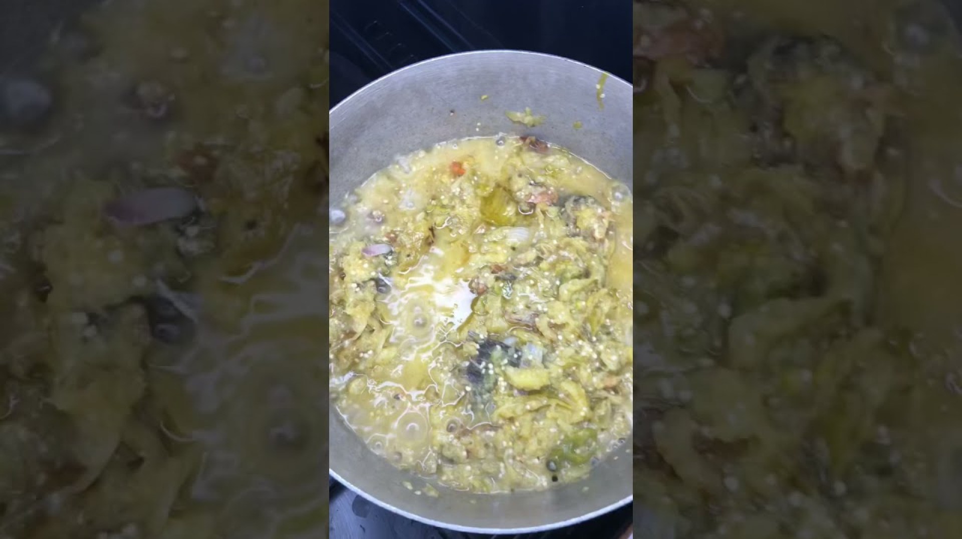 How to cook Nigerian garden egg sauce| #shorts How to cook Nigerian garden egg sauce| #shorts