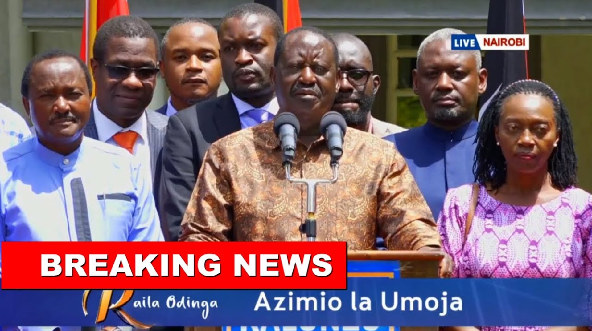 LIVE! RAILA ODINGA URGENT ADDRESS TO THE NATION NOW IN WESTERN AS AU ELECTION NEARS LIVE! RAILA ODINGA URGENT ADDRESS TO THE NATION NOW IN WESTERN AS AU ELECTION NEARS