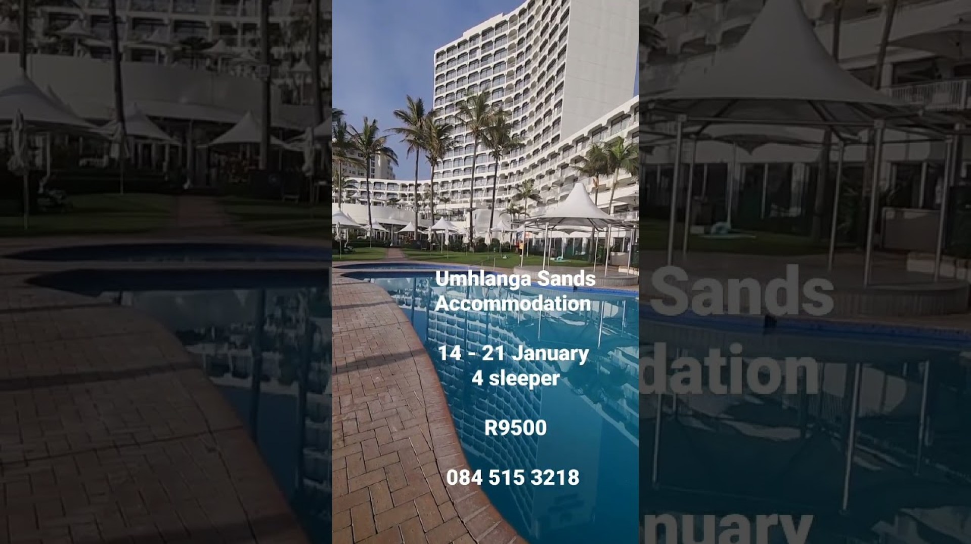 Umhlanga Sands (South Africa) Accommodation 14 – 21 January 4 sleeper R9500 whatsapp 084 515 3218 Umhlanga Sands (South Africa) Accommodation 14 – 21 January 4 sleeper R9500 whatsapp 084 515 3218