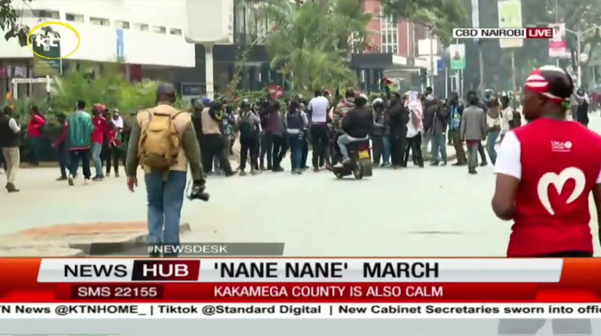 'Nane Nane' march: Businesses closed, heavy police presence witnessed in Nairobi CBD 'Nane Nane' march: Businesses closed, heavy police presence witnessed in Nairobi CBD
