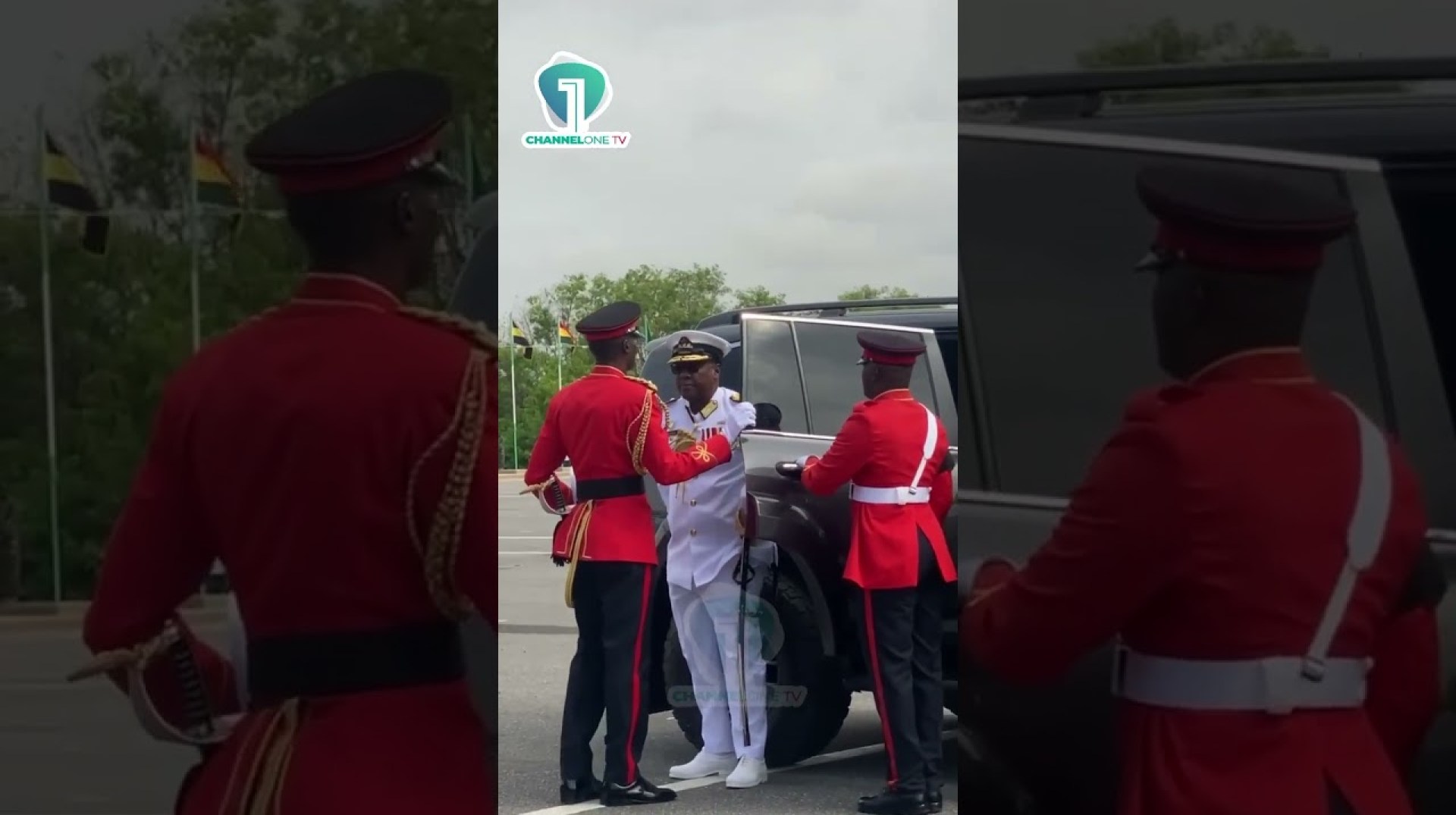 WATCH: Mahama Arrives in Style at the Ghana Military Academy for Graduation Parade #CitiNewsroom WATCH: Mahama Arrives in Style at the Ghana Military Academy for Graduation Parade #CitiNewsroom