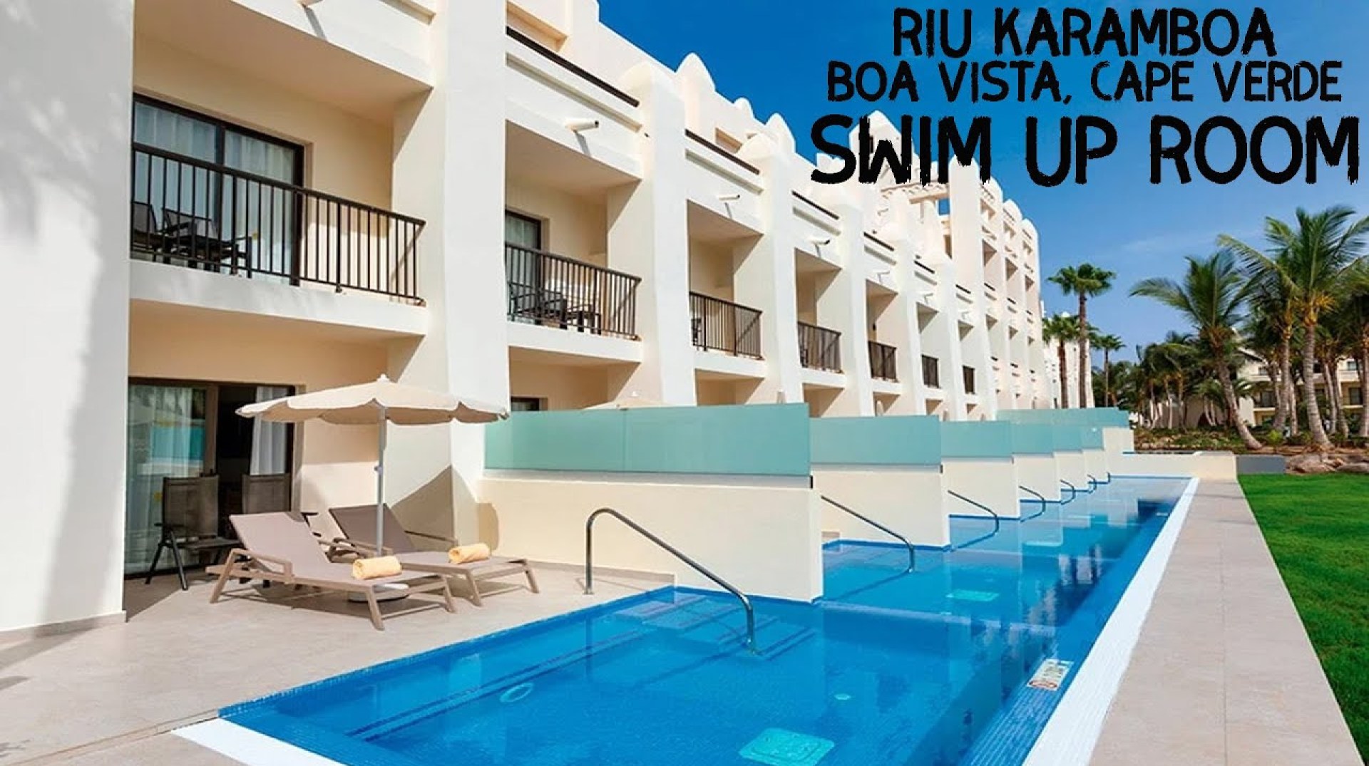 Swim up Room – RIU Karamboa in Cape Verde. Swim up Room – RIU Karamboa in Cape Verde.
