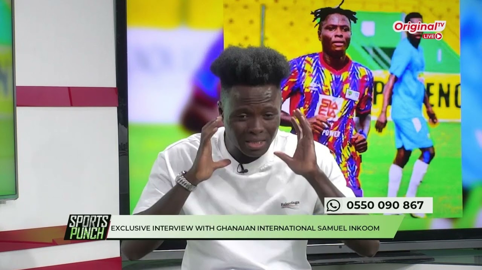 Exclusive interview with Samuel Inkoom, Ghanaian International Footballer | Sports Punch Exclusive interview with Samuel Inkoom, Ghanaian International Footballer | Sports Punch