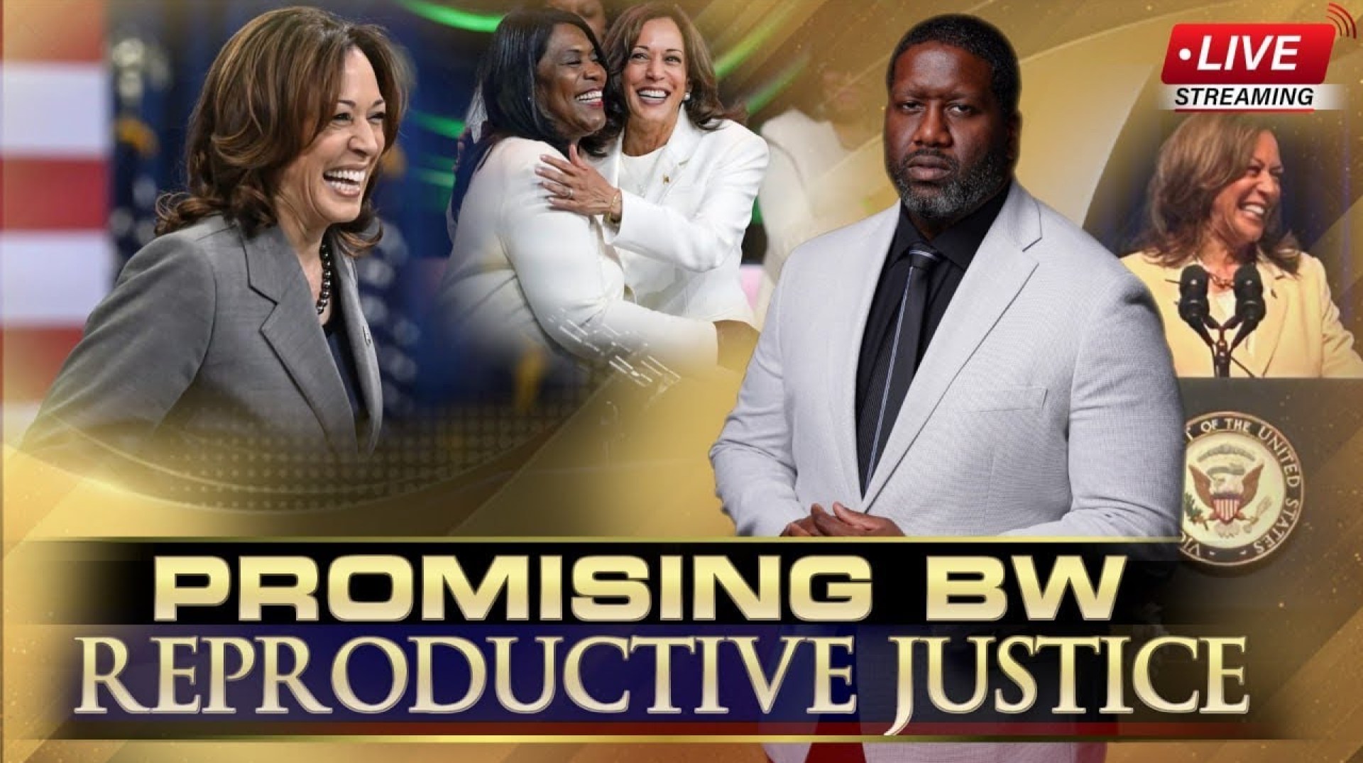 VP Kamala Harris Promises Reproductive Justice To Black Americans At The Grand Boule Convention VP Kamala Harris Promises Reproductive Justice To Black Americans At The Grand Boule Convention