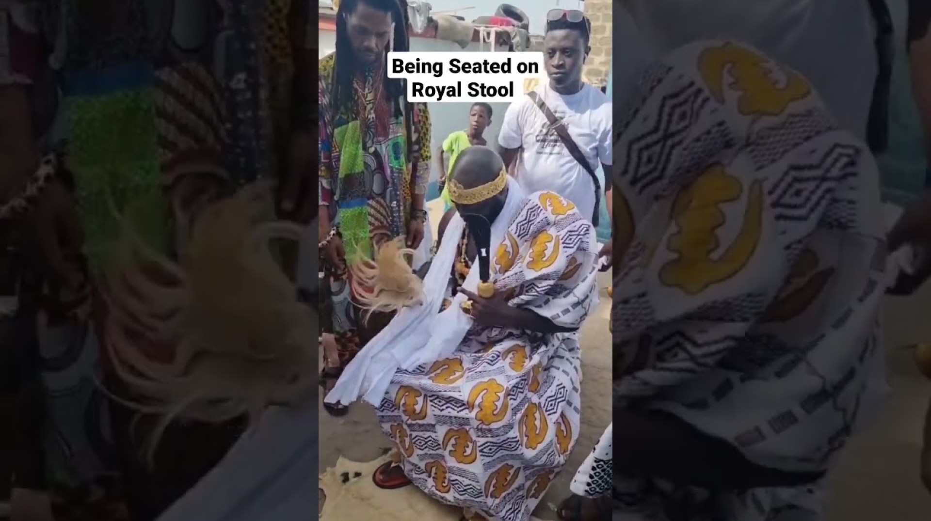 ANOTHER African American Chief Being Seated on New Thrown #repatriation #shorts #ghana #reparations ANOTHER African American Chief Being Seated on New Thrown #repatriation #shorts #ghana #reparations