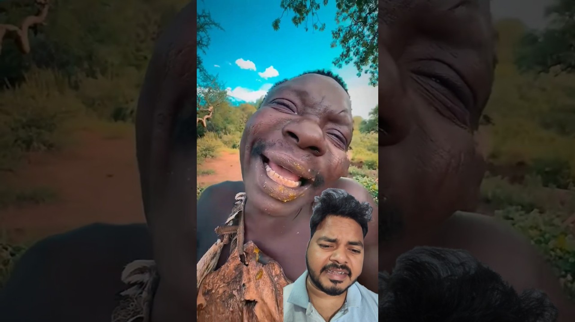 adivasi African eating evening food #africa #wildlife #food #funny #shorts adivasi African eating evening food #africa #wildlife #food #funny #shorts