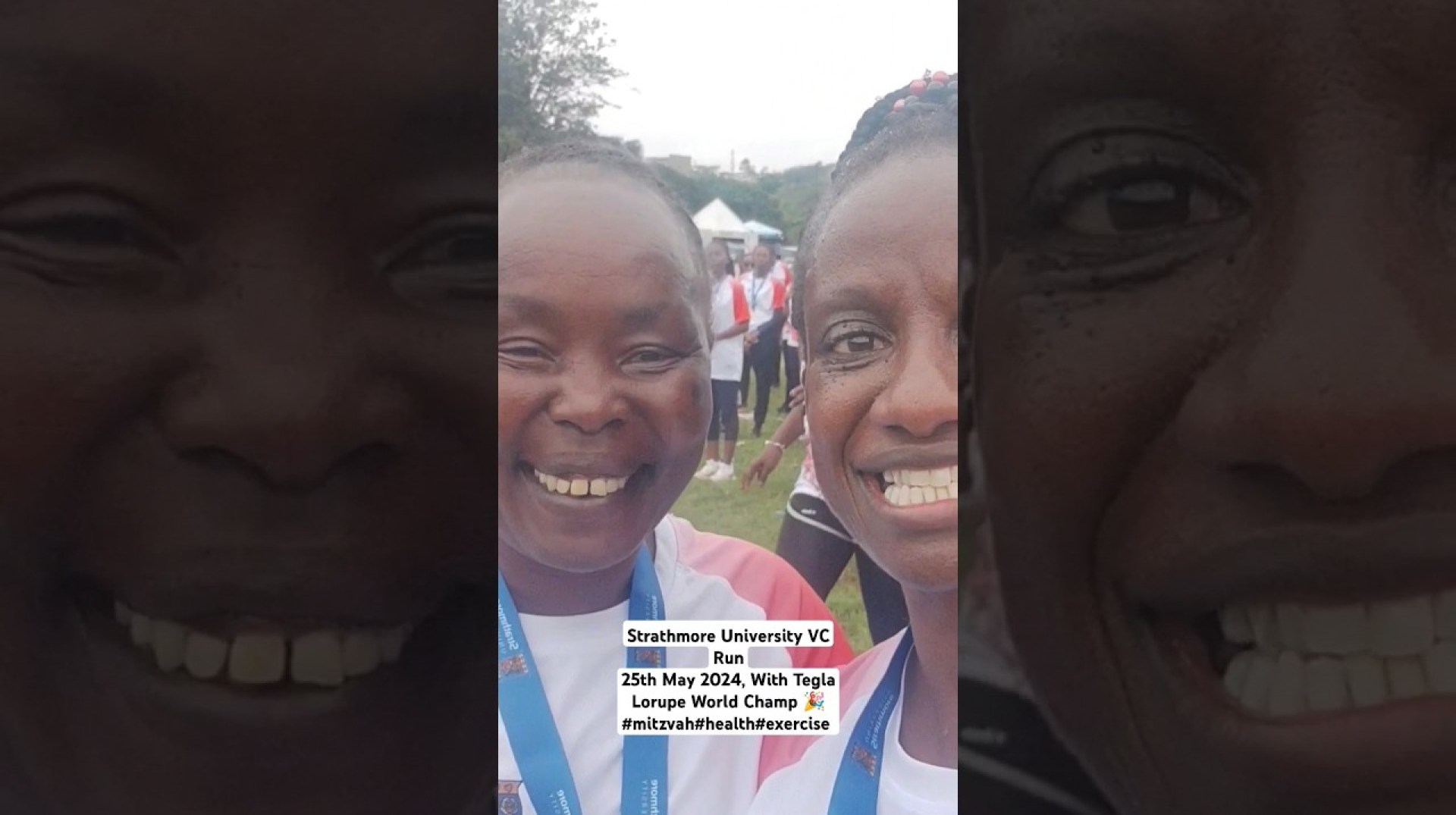 Strathmore University VC Run with Tegla Lorupe #Mitzvah #Health #VCRun Strathmore University VC Run with Tegla Lorupe #Mitzvah #Health #VCRun