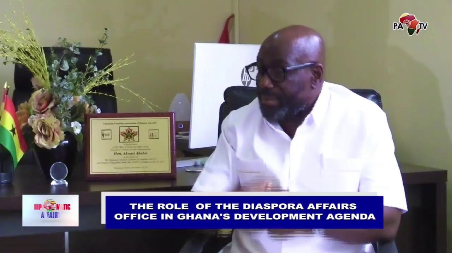 DIPLOMATIC AFFAIRS: The role of the Diaspora Affairs Office in Ghana Development Agenda DIPLOMATIC AFFAIRS: The role of the Diaspora Affairs Office in Ghana Development Agenda