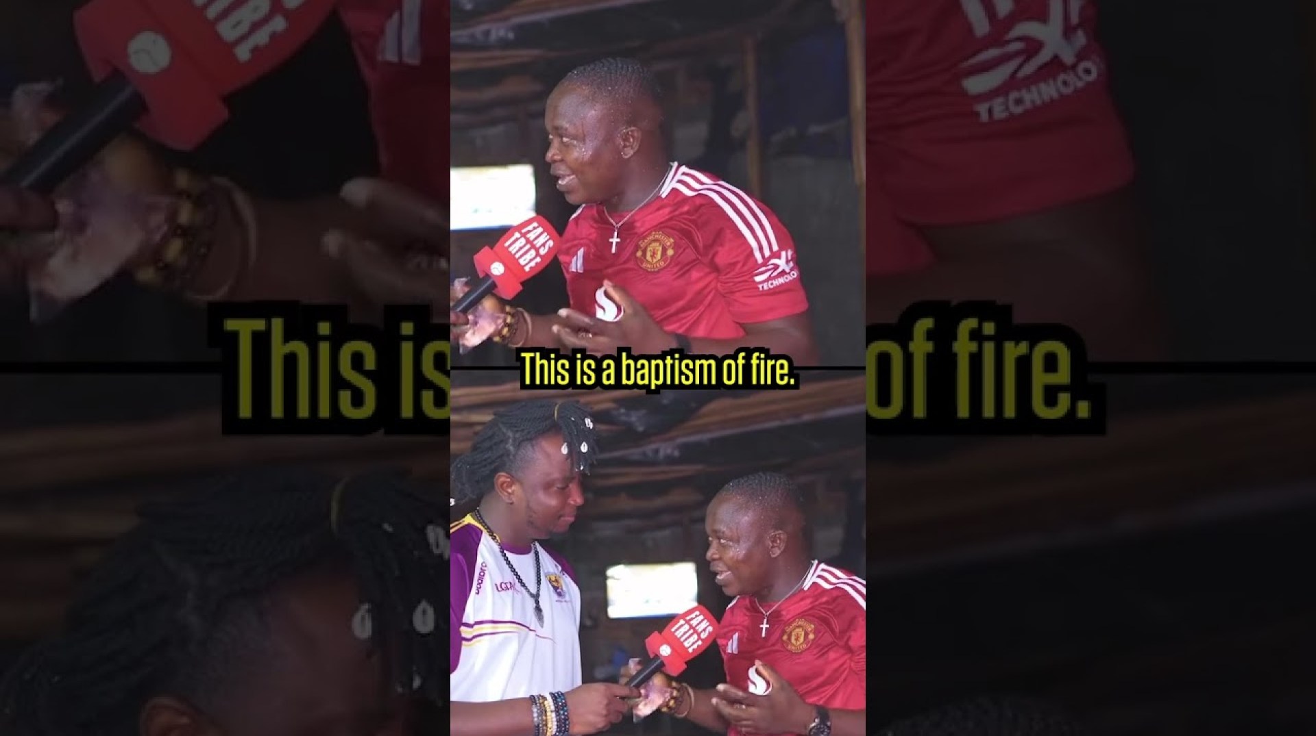 This United fan in Nigeria had to cool off after the Spurs defeat (@Football Fans Tribe/TT) #shorts This United fan in Nigeria had to cool off after the Spurs defeat (@Football Fans Tribe/TT) #shorts