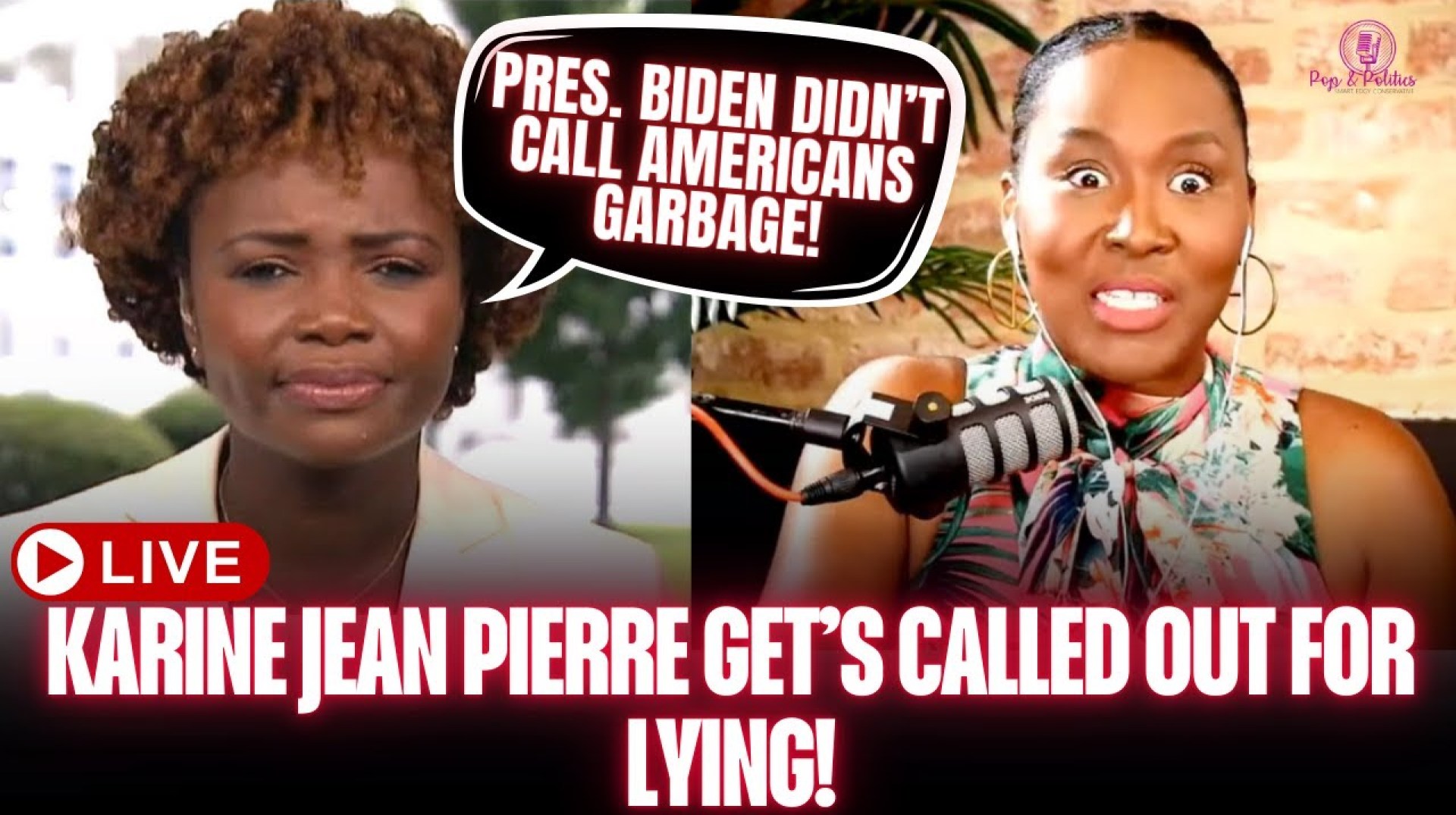 Women Speak Out Against Joe Biden & Kamala Harris “Garbage” Comments Women Speak Out Against Joe Biden & Kamala Harris “Garbage” Comments