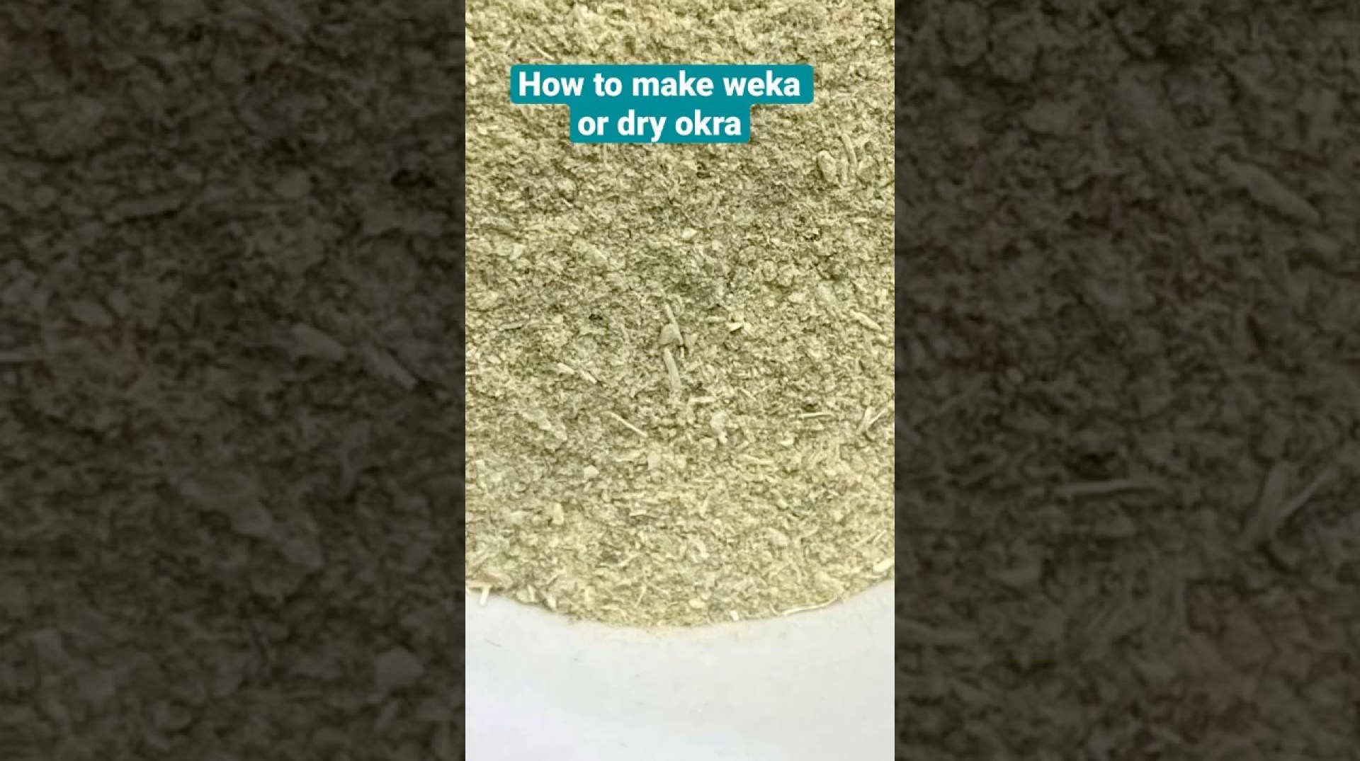 How to make weka or dry okra How to make weka or dry okra