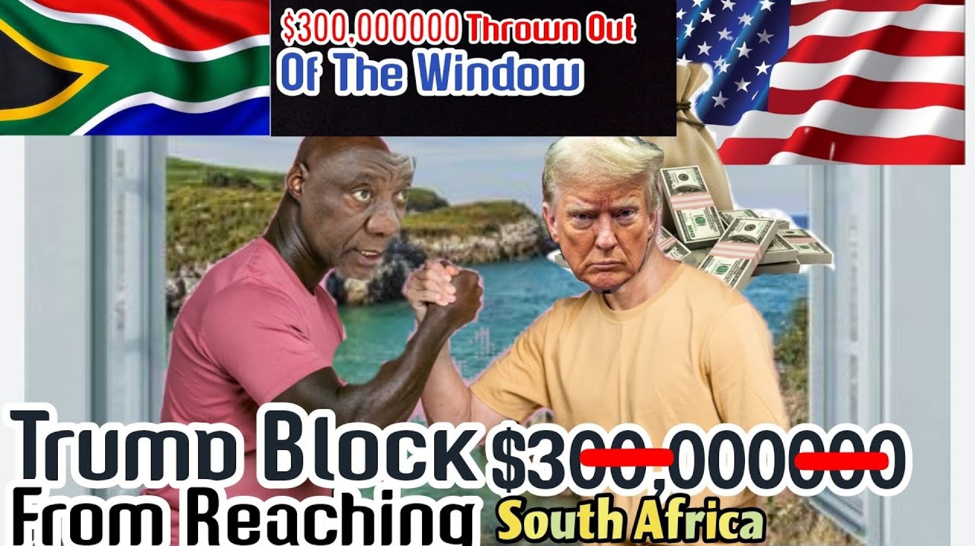 Trump Cancelled Federal Funding Upto 0,000000 From Going To South Africa Beacuse Of Racism! Trump Cancelled Federal Funding Upto 0,000000 From Going To South Africa Beacuse Of Racism!