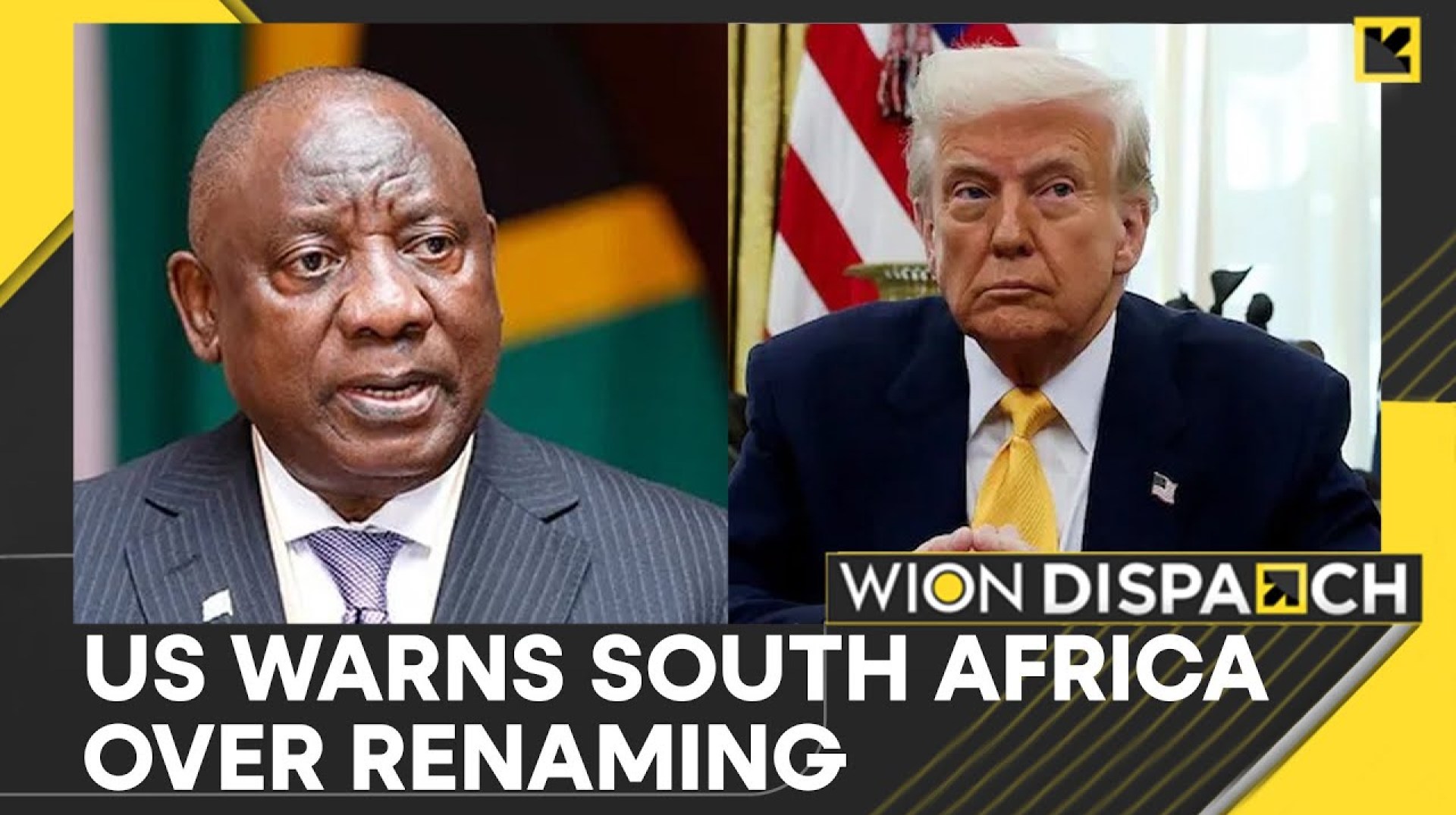 US-South Africa Tensions Rise Over Sandton Drive Street Renaming | World News | WION US-South Africa Tensions Rise Over Sandton Drive Street Renaming | World News | WION