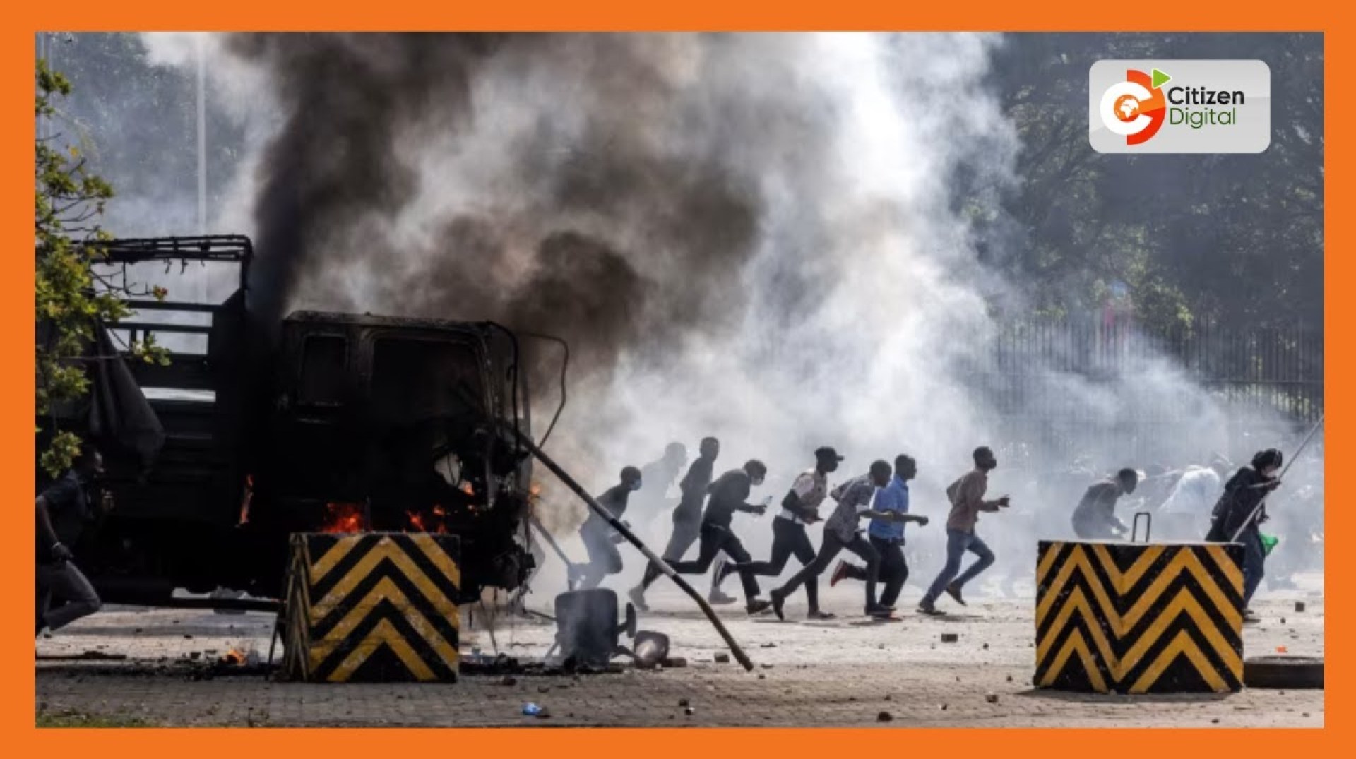 Several protesters shot dead at Parliament Buildings Several protesters shot dead at Parliament Buildings