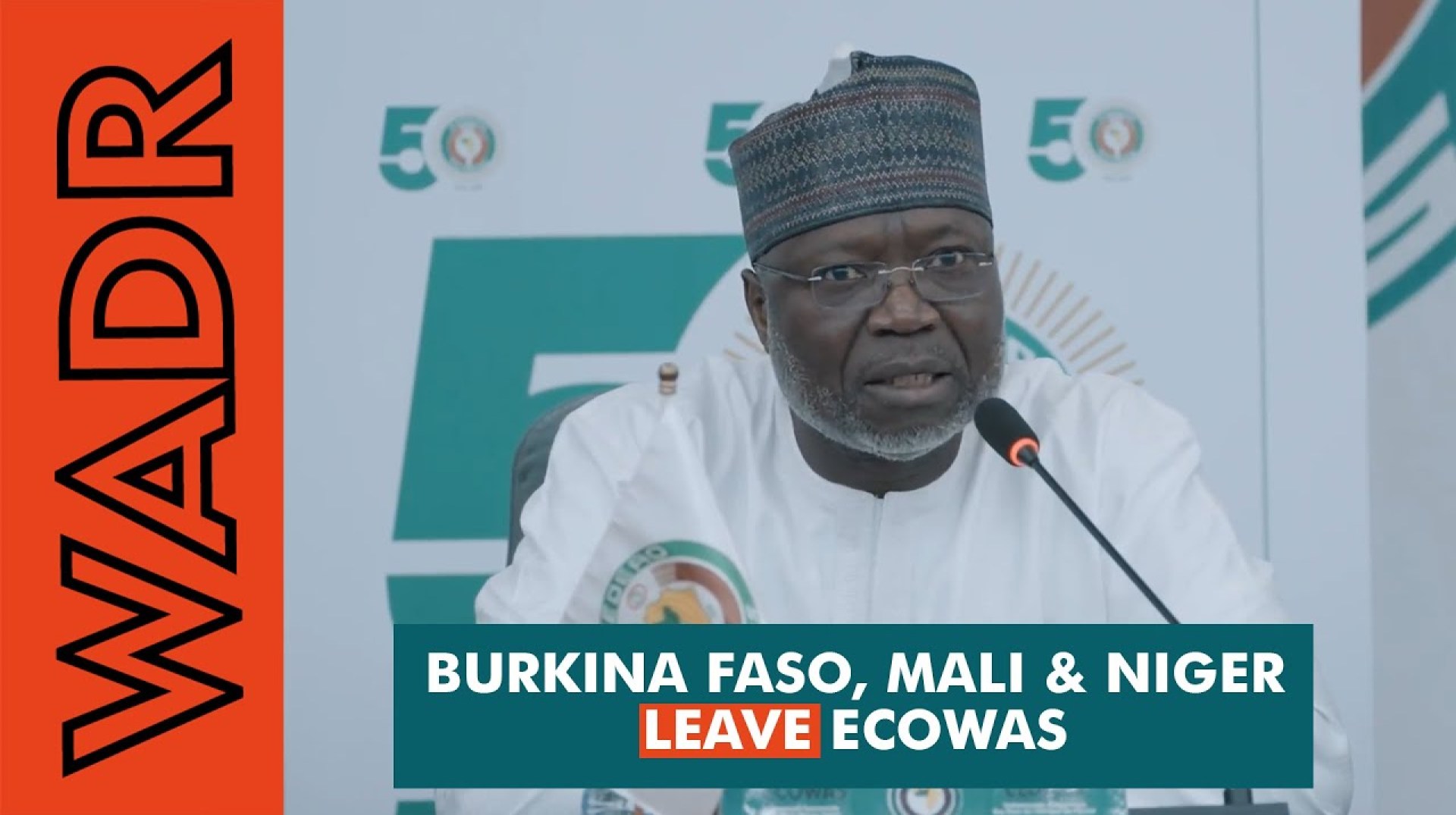 ECOWAS Confirms Formal Departure of Burkina Faso, Mali, and Niger ECOWAS Confirms Formal Departure of Burkina Faso, Mali, and Niger